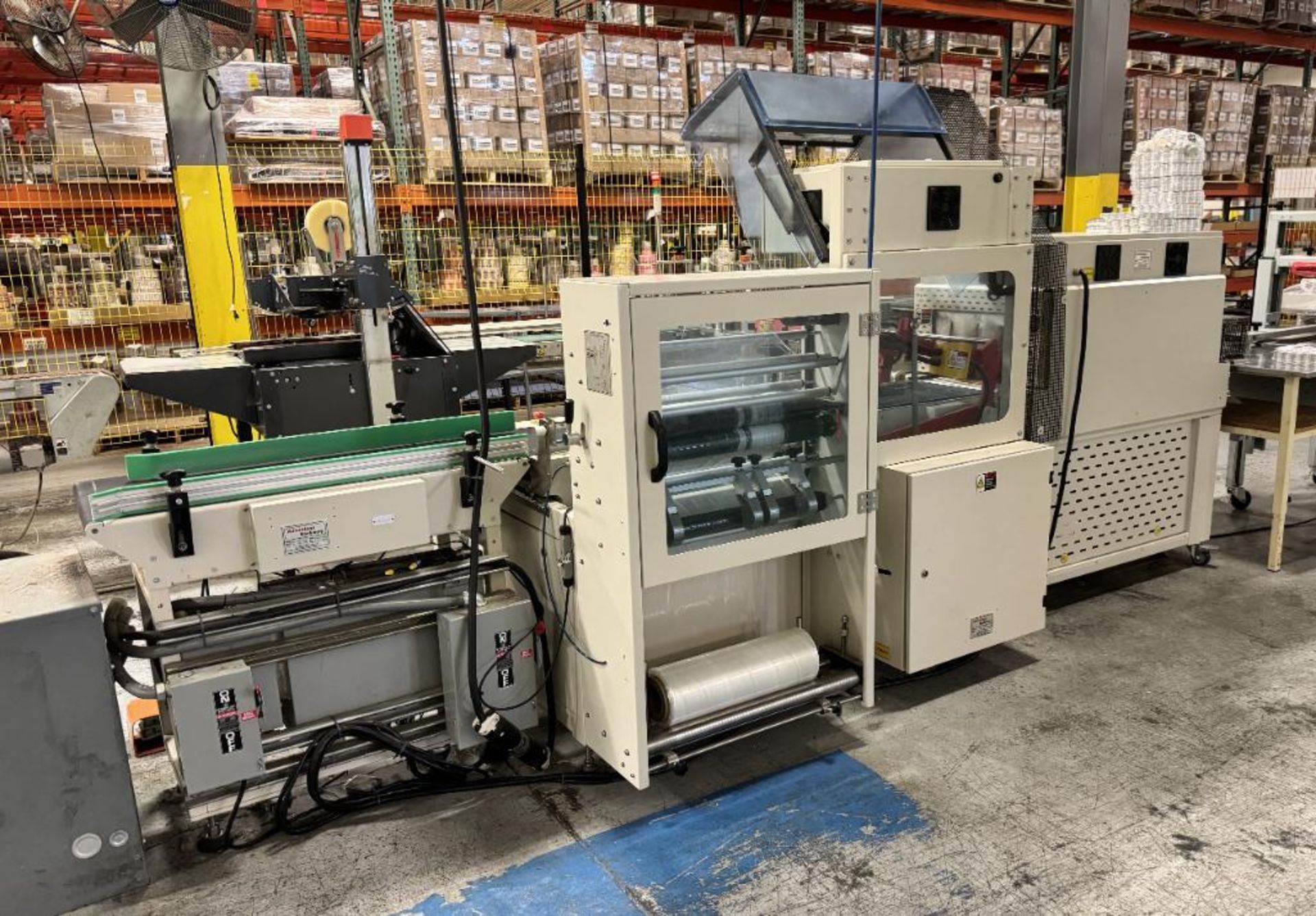Advantage Machinery L-728 L-Bar Sealing Machine, Serial# 19-001156B, Built 2019. With belted conveyo - Image 4 of 18