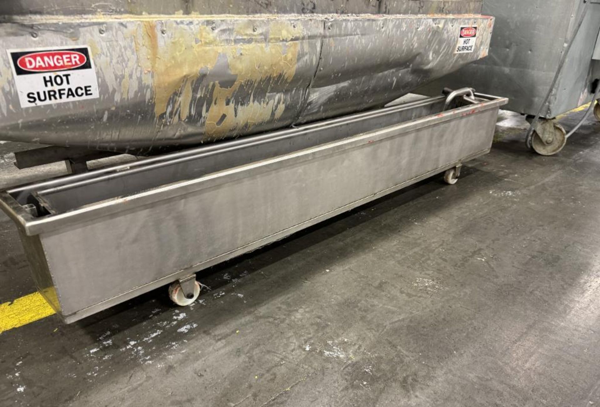 Lot Consisting Of: (1) Portable Stainless Steel Wax Melter Tank, (1) wax trough, (2) motors, (2) lid - Image 11 of 12