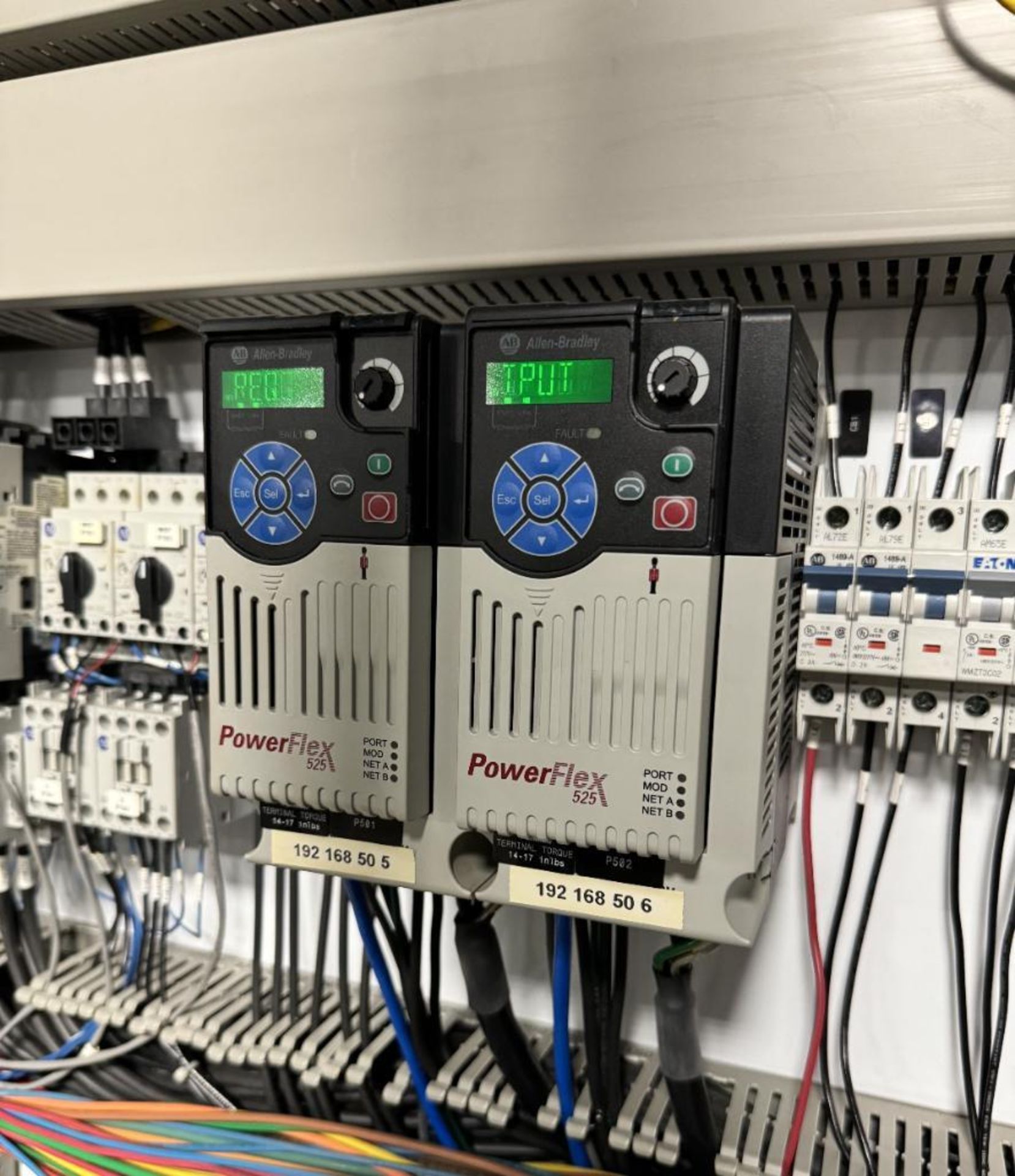 Glycol System Control Panel. With Allen-Bradley PanelView Plus 1000, Allen-Bradley PowerFlex 700, 52 - Image 6 of 10
