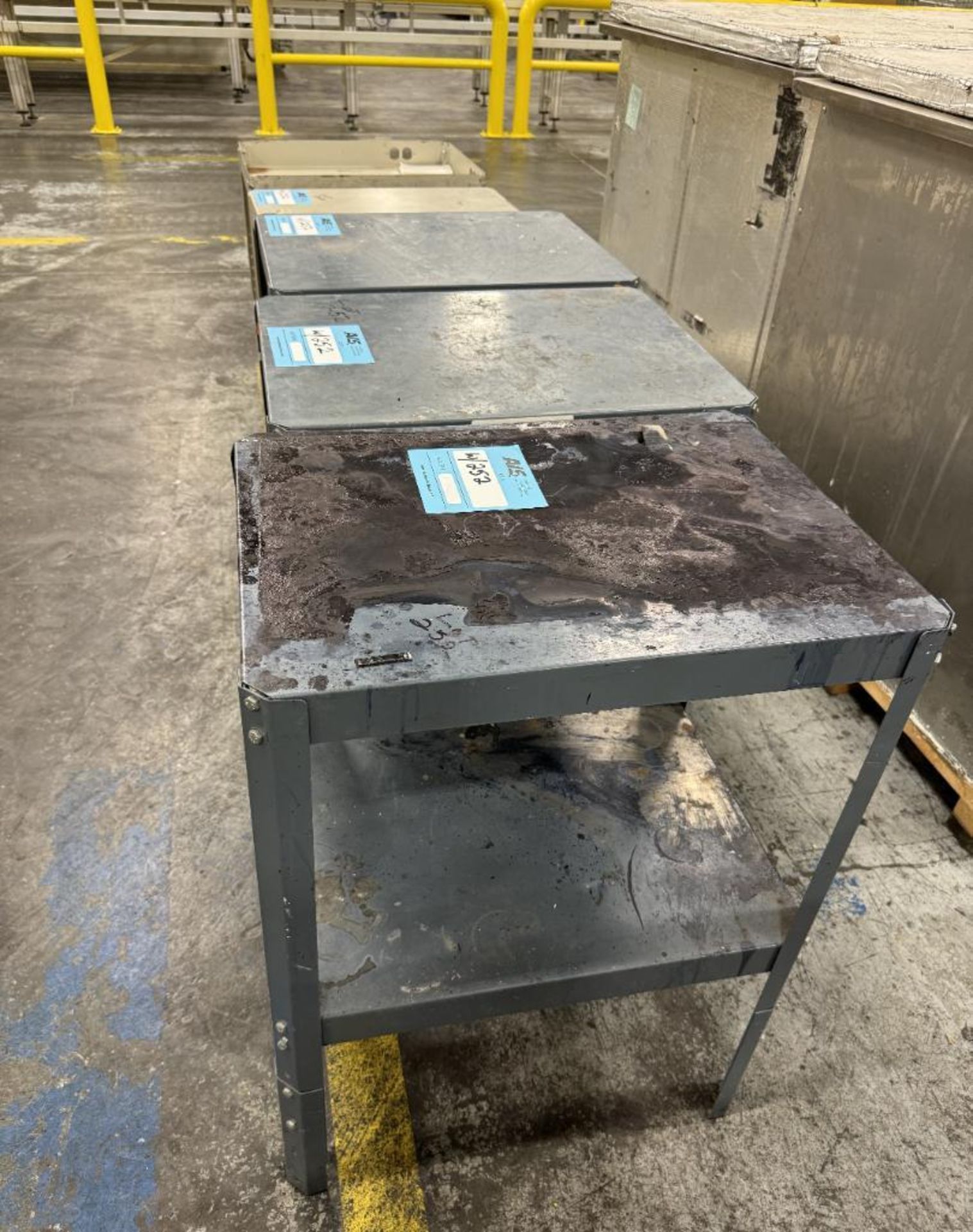 Lot Of (5) Steel Tables. - Image 3 of 4