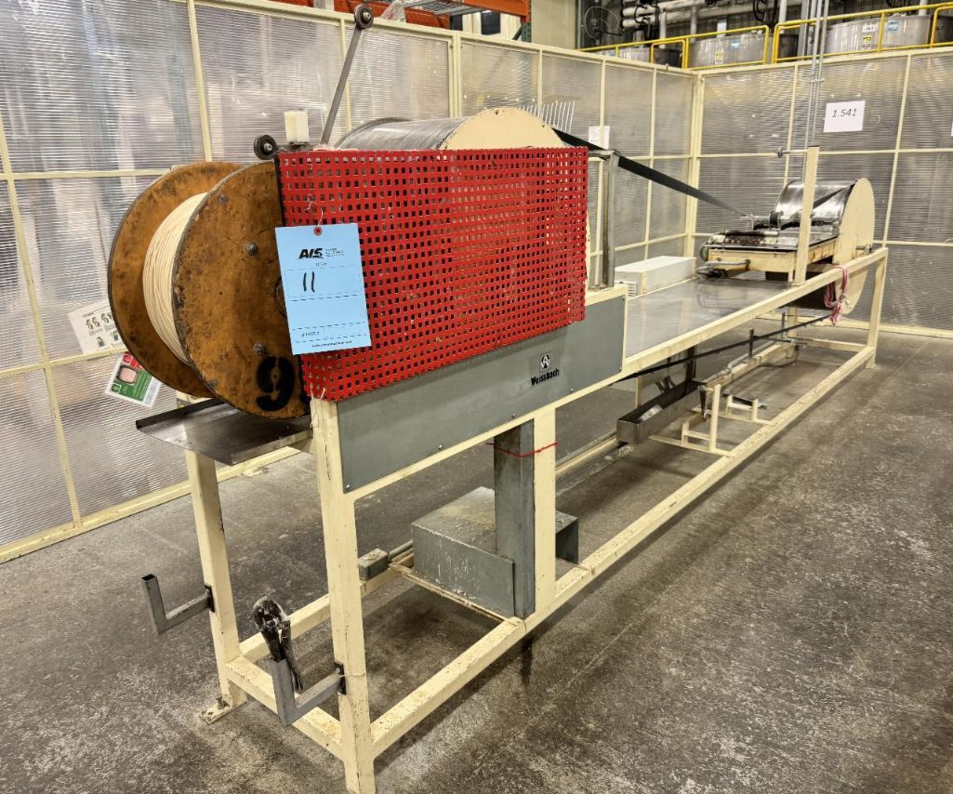 Arthur Weissbach GMBH Wick Paraffinizing Machine, Model DPA-1, Serial# 10183/2014. With panel, coati