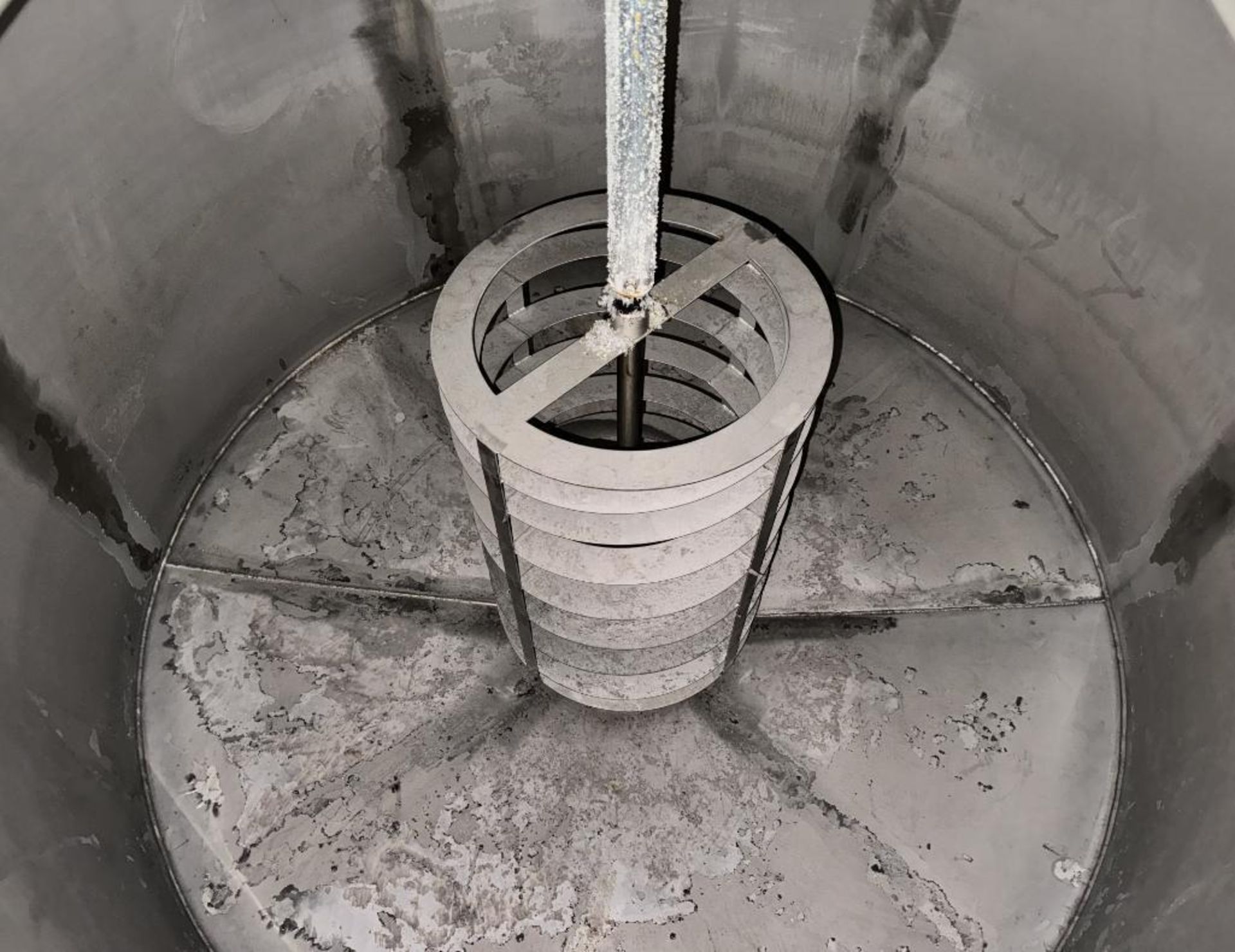 Luka Approximate 750 Gallon Stainless Steel Jacketed Mix Tank. Approximate 66" diameter x 50" straig - Image 6 of 10