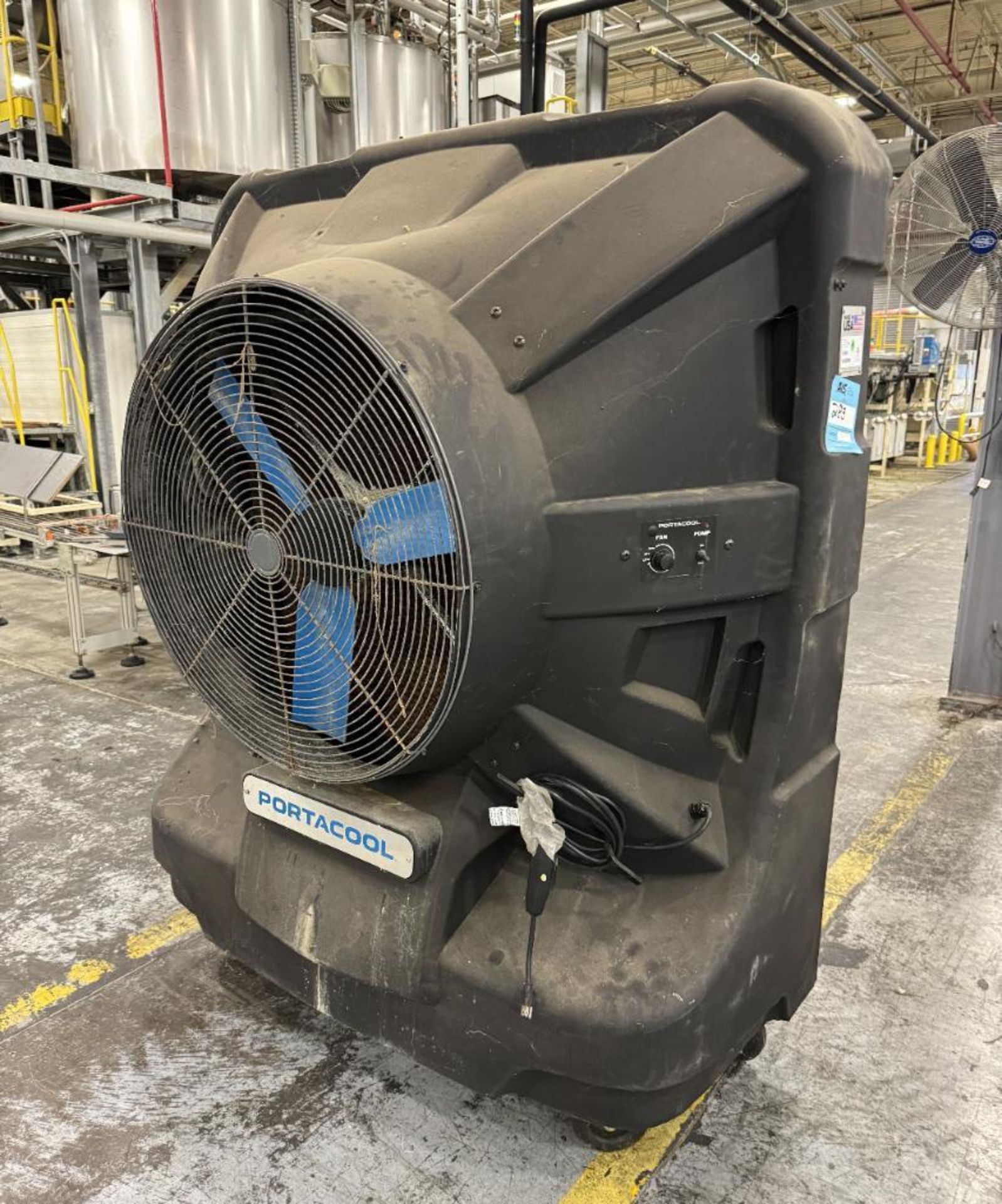 Lot Of (2) Cooling Fans. With (1) Portacool Jetstream 260, (1) Global Industrial. - Image 3 of 8