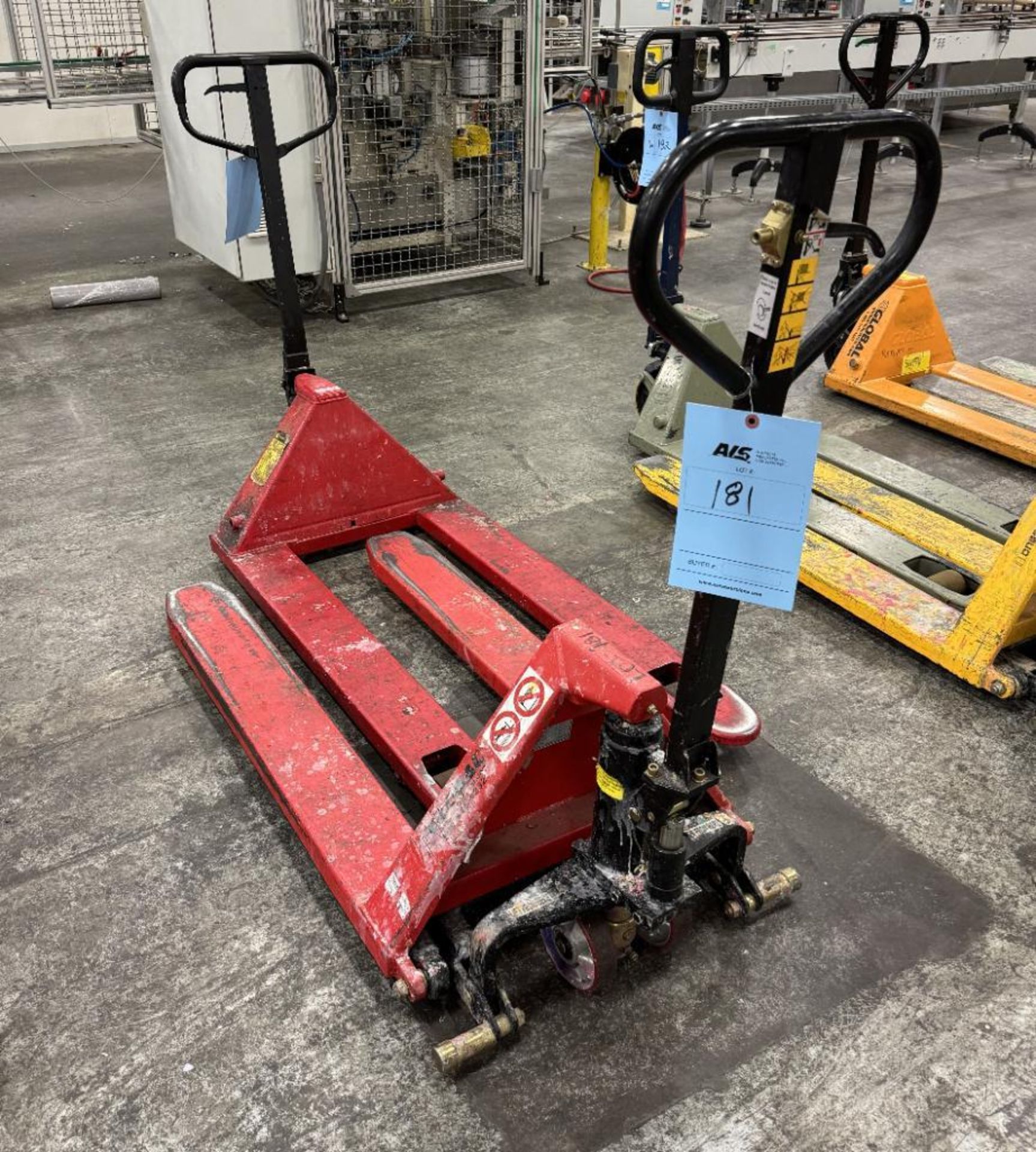 Lot Of (2) Wesco Pallet Jacks, approximate 2200#.