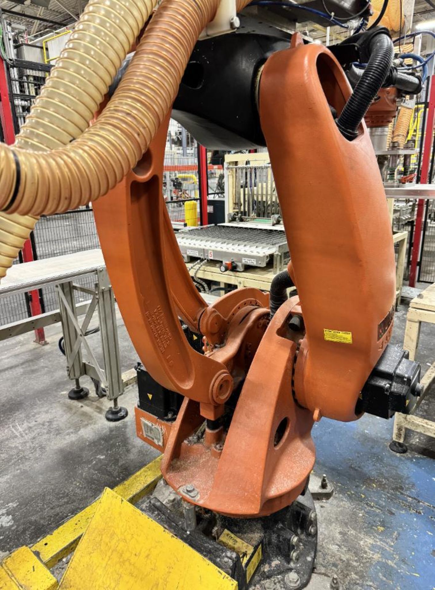 Kuka Robot, Model KR40PA, Serial# 767717, Built 2014. With operator controller, and KRC4 contol pane - Image 4 of 19
