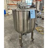 Accutek Packaging Equipment Portable Stainless Steel Mix Tank, Model 56-HC2-100, Serial# A-17L07-228