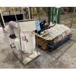 Lot Consisting Of: Hymo lift table with power pack, (1) Kufo UFO-101 dust collector.