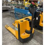 Jungheinrich Approximate 4500 Pound Electric Pallet Jack, Model EJE120, Serial# 98087076.