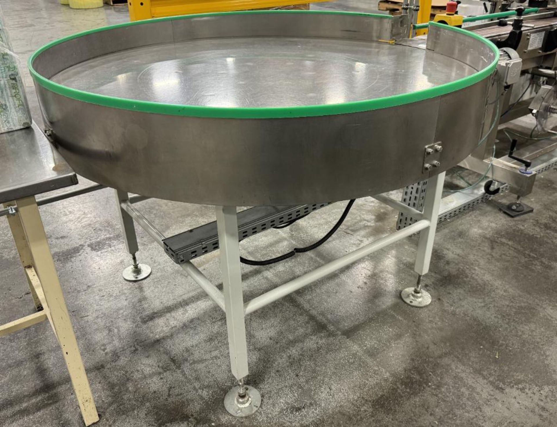 Profilex Approximate 55" Diameter Accumulation Table, Serial# 00095, Built 2020. **FROM LOT#3- AVAIL