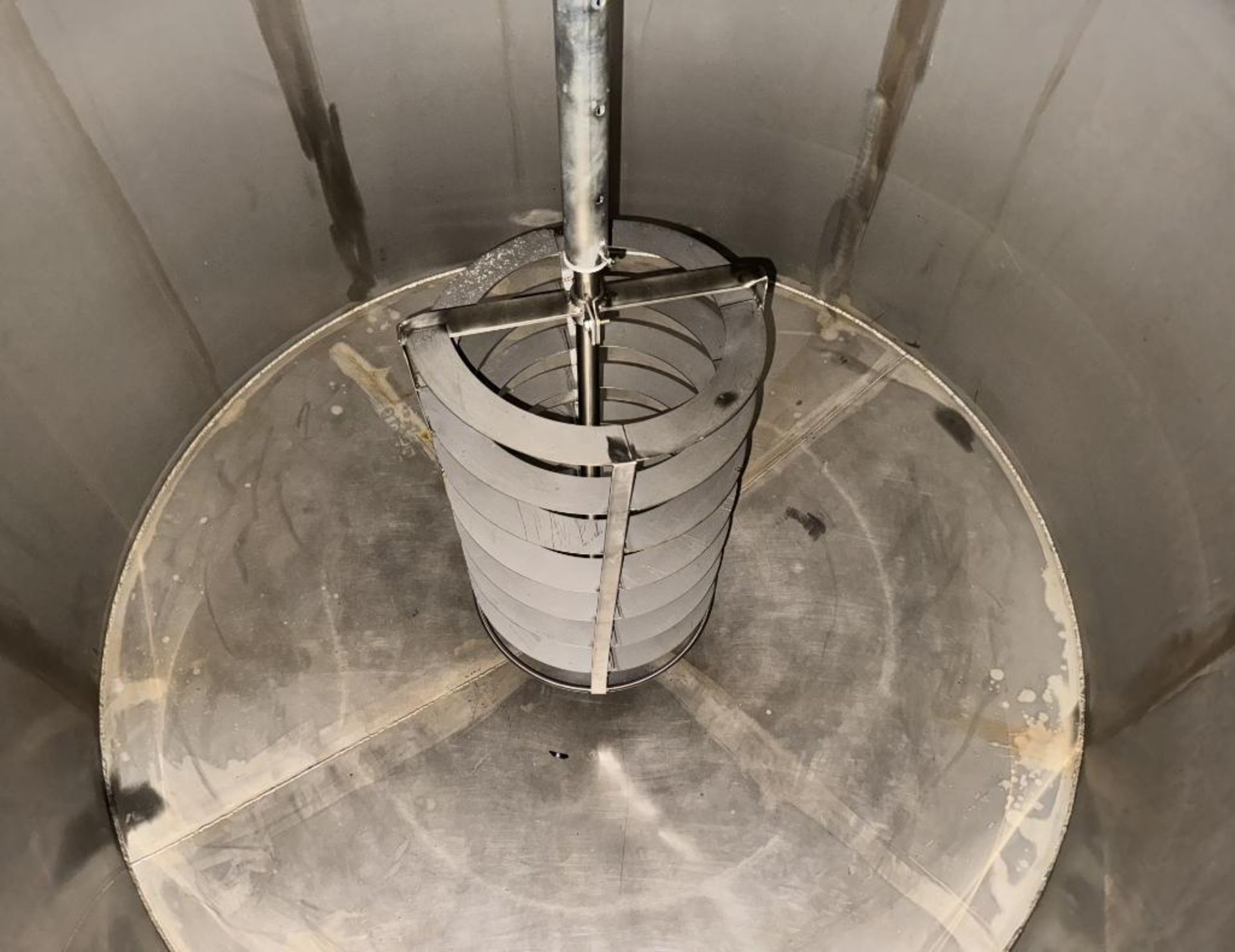 Approximate 750 Gallon Stainless Steel Jacketed Mix Tank. Approximate 66" diameter x 50" straight si - Image 6 of 9
