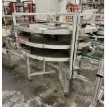 Approximate 58" Diameter (3) Tier Accumulation Table. **FROM LOT#1- AVAILABLE FOR SALE IF LOT#1 NOT