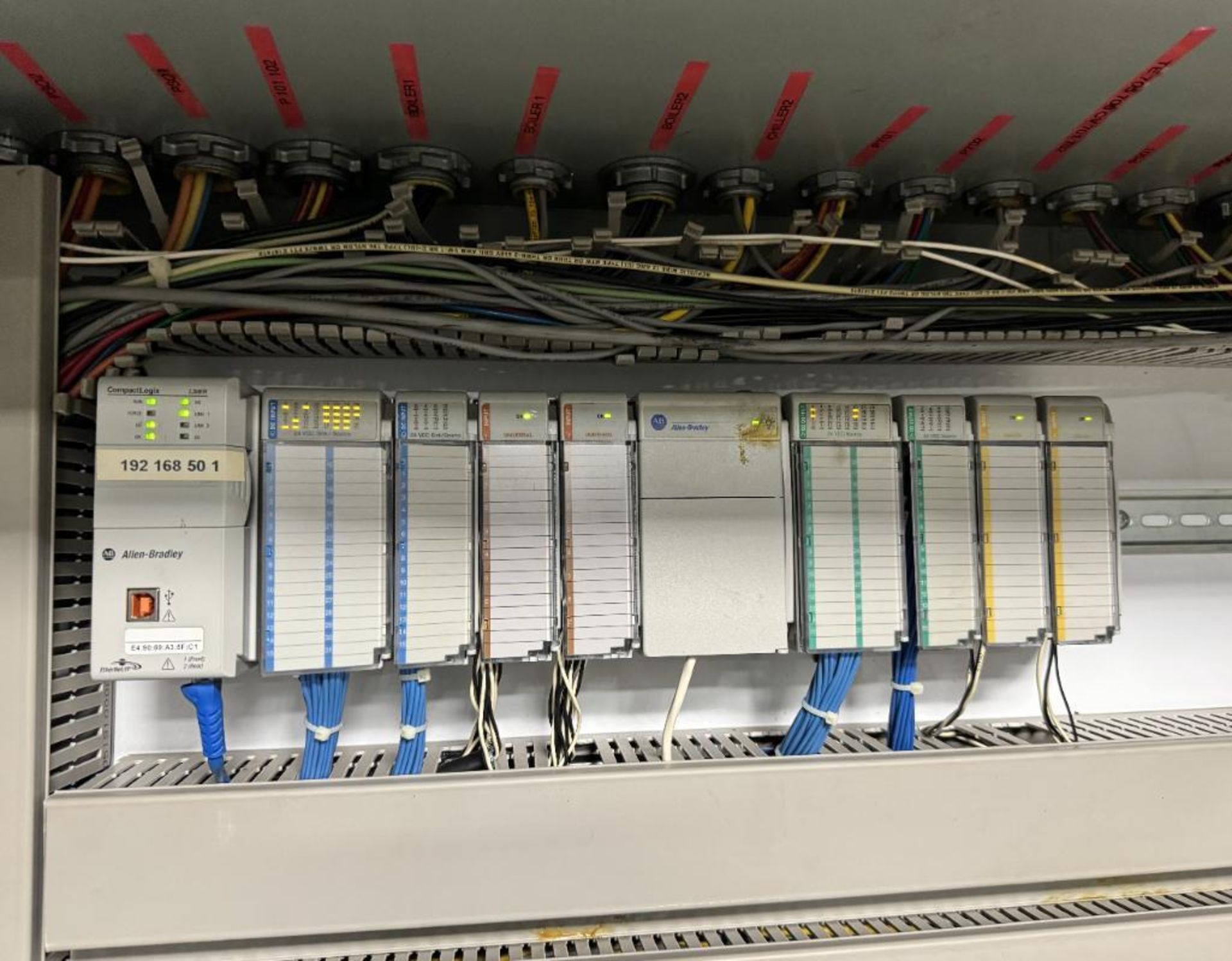 Glycol System Control Panel. With Allen-Bradley PanelView Plus 1000, Allen-Bradley PowerFlex 700, 52 - Image 9 of 10