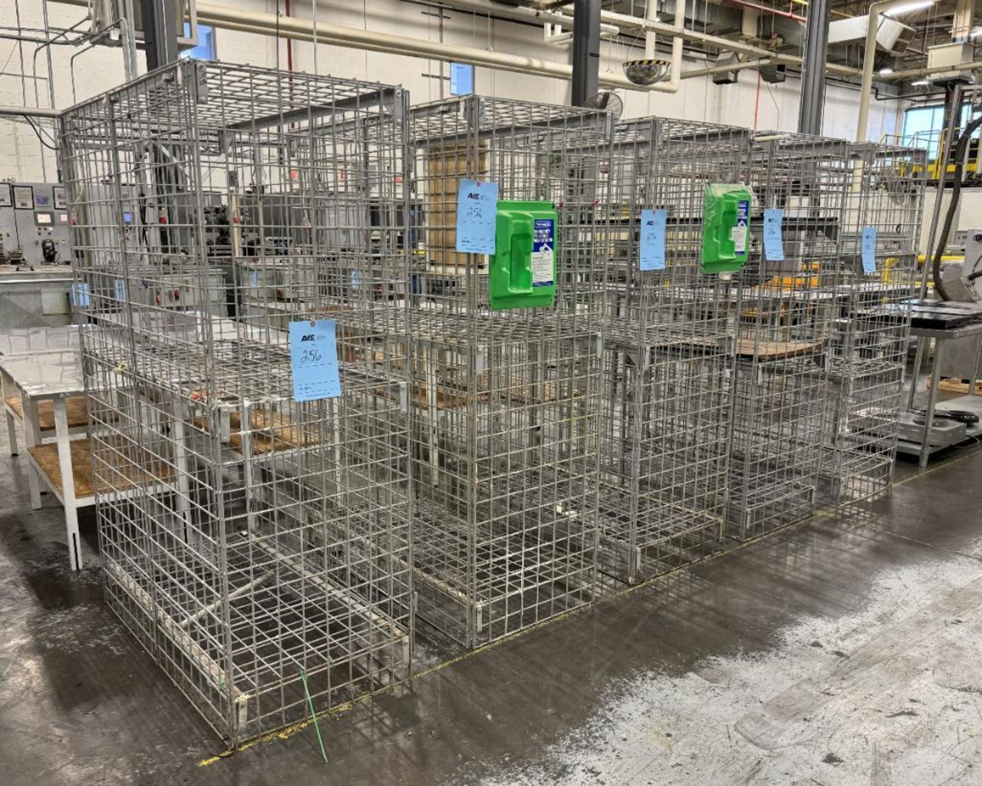 Lot Of (5) Security Cages.