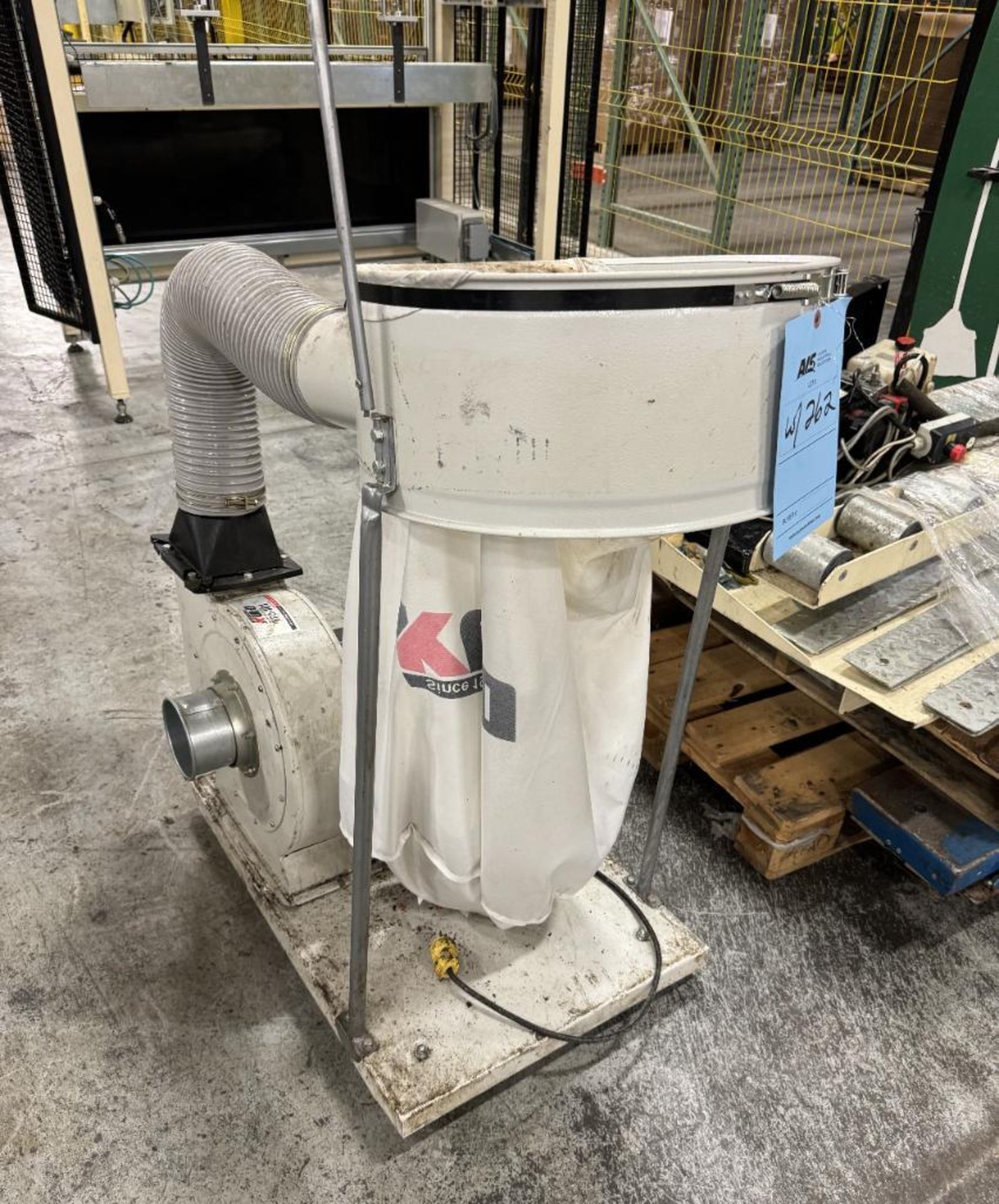 Lot Consisting Of: Hymo lift table with power pack, (1) Kufo UFO-101 dust collector. - Image 7 of 8