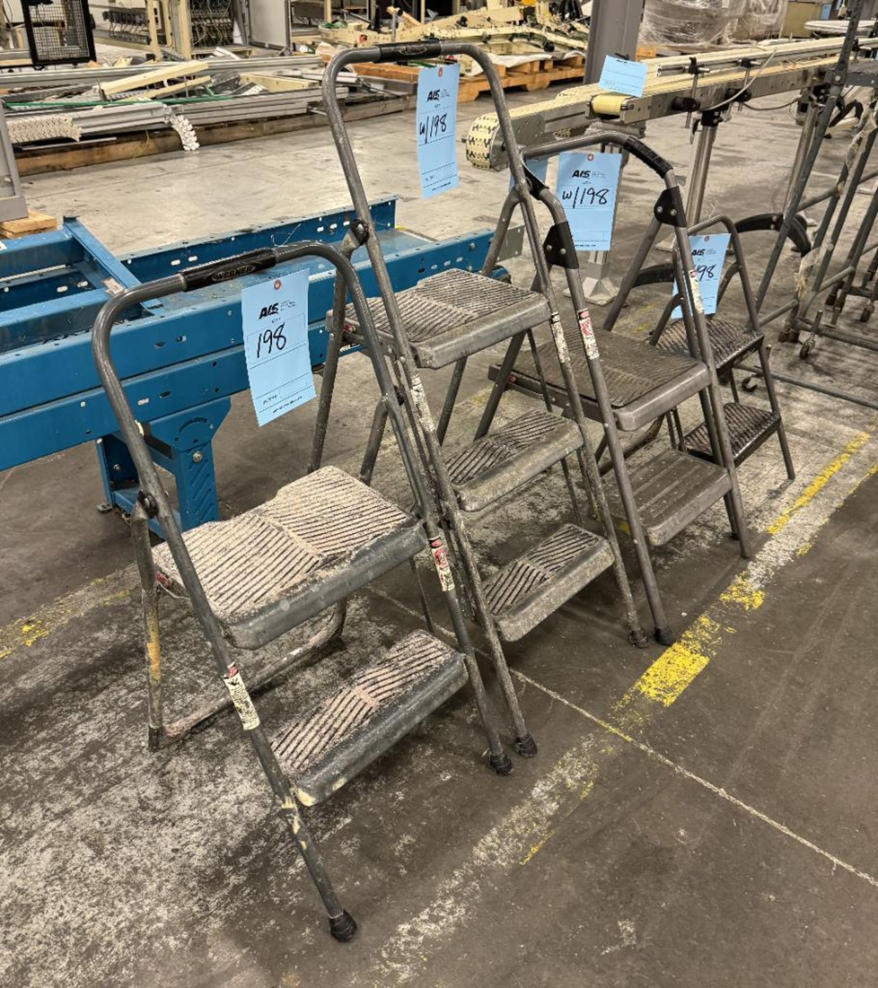 Lot Of (4) Step Stools.