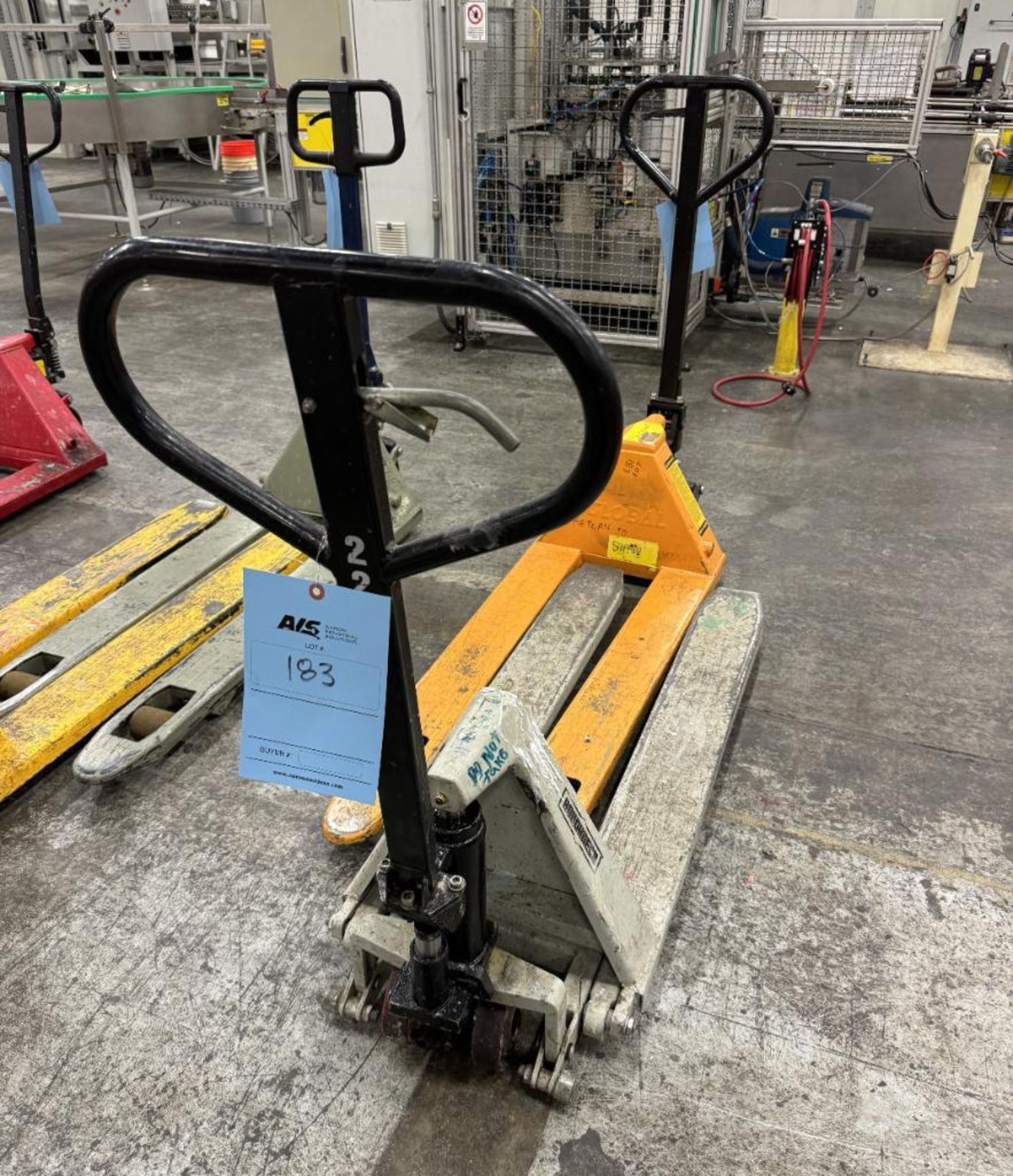 Lot Of (2) Pallet Jacks. With (1) Roughneck 2000#, (1) Global 5500#. - Image 3 of 4