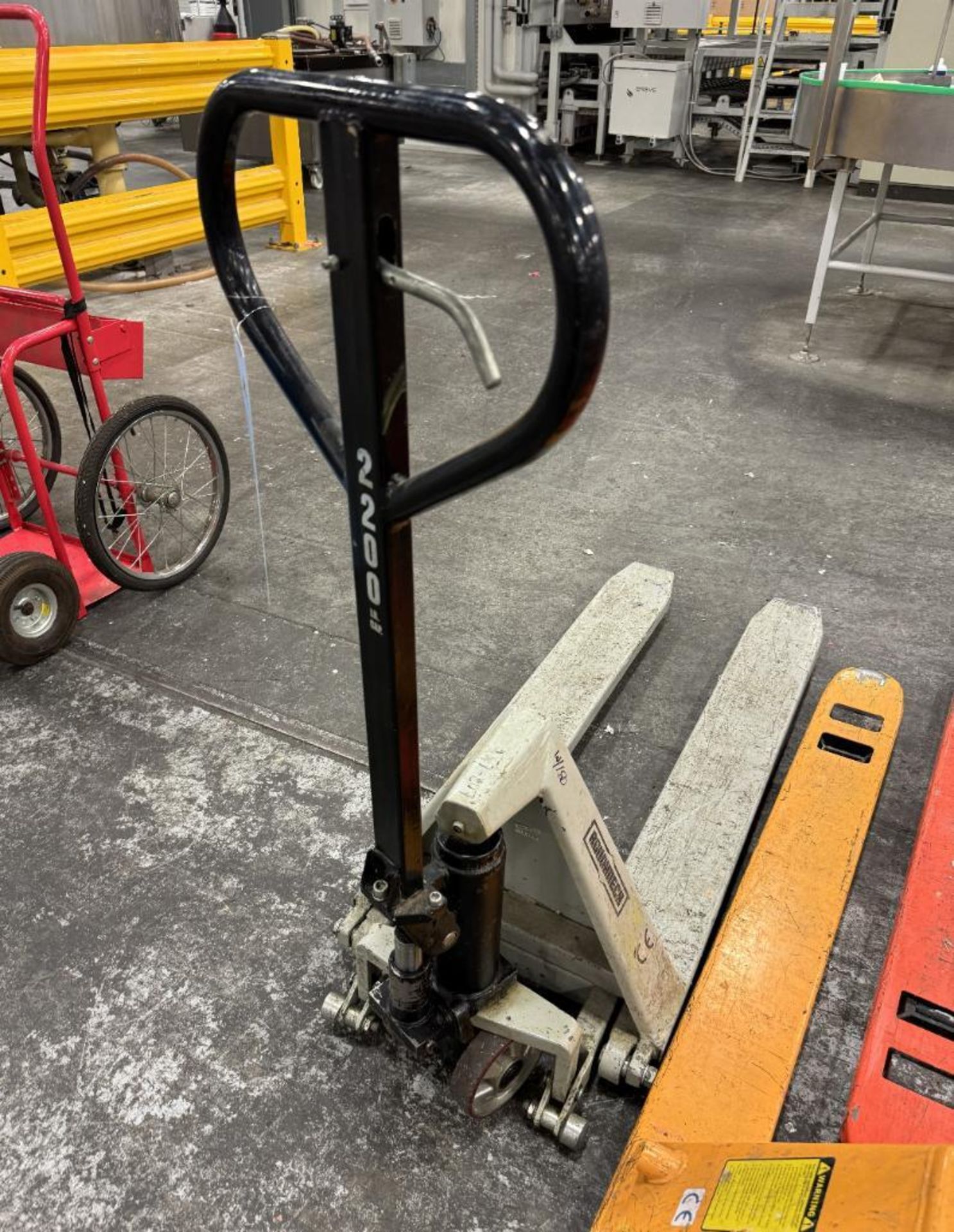 Lot Of (3) Pallet Jacks. With (1) Roughneck 2000# (not working), (1) Uline H-1043 5500#, (1) Nobleli - Image 2 of 7