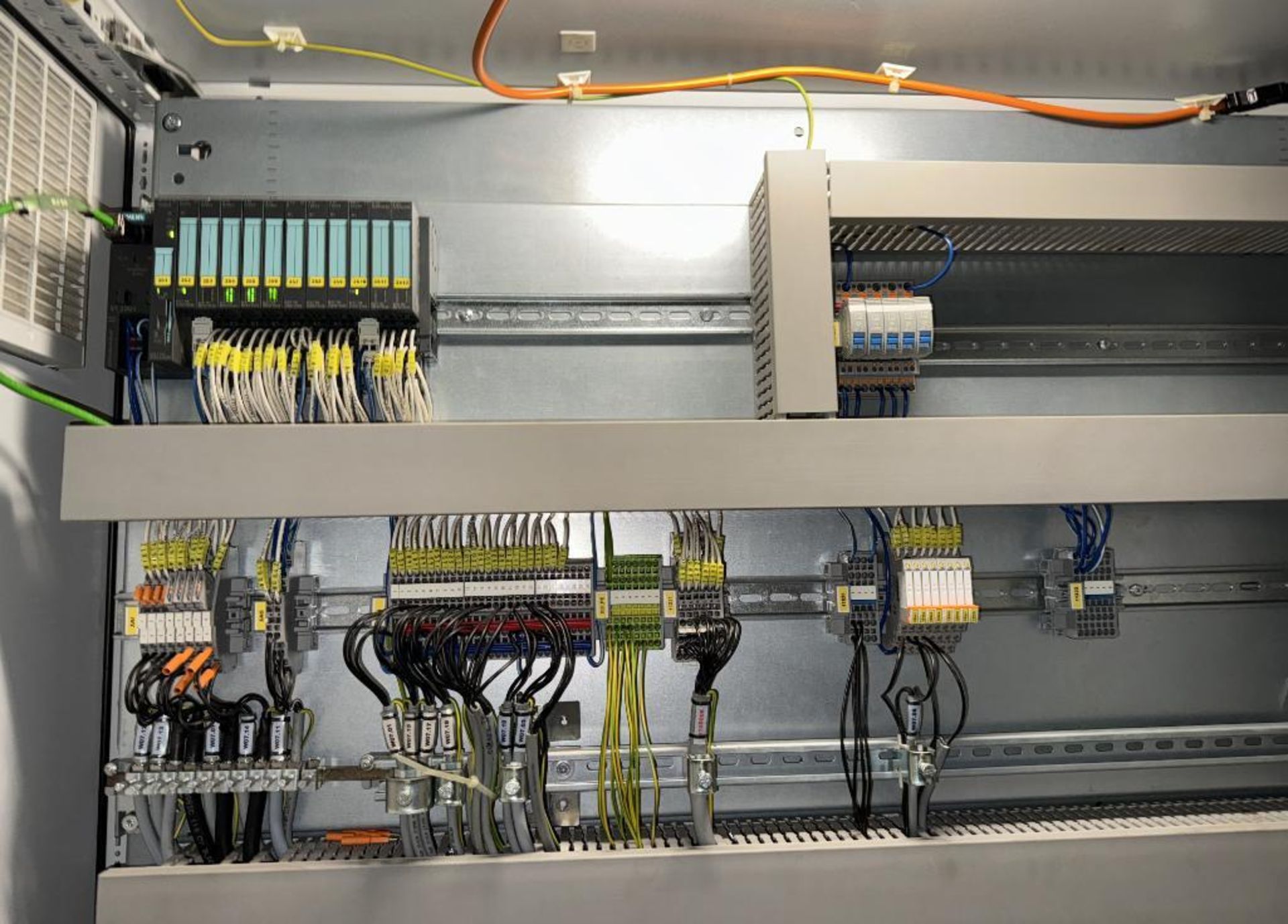 Lot Of (3) Control Panels. With Siemens Simatic HMI Touch Panel, Siemens PLC's, Eaton drives, misc. - Image 9 of 35