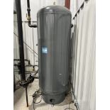 Samuel Pressure Vessel Approximate 350 Gallon Air Receiving Tank. Rated 165 psi at 400 degrees F. Na