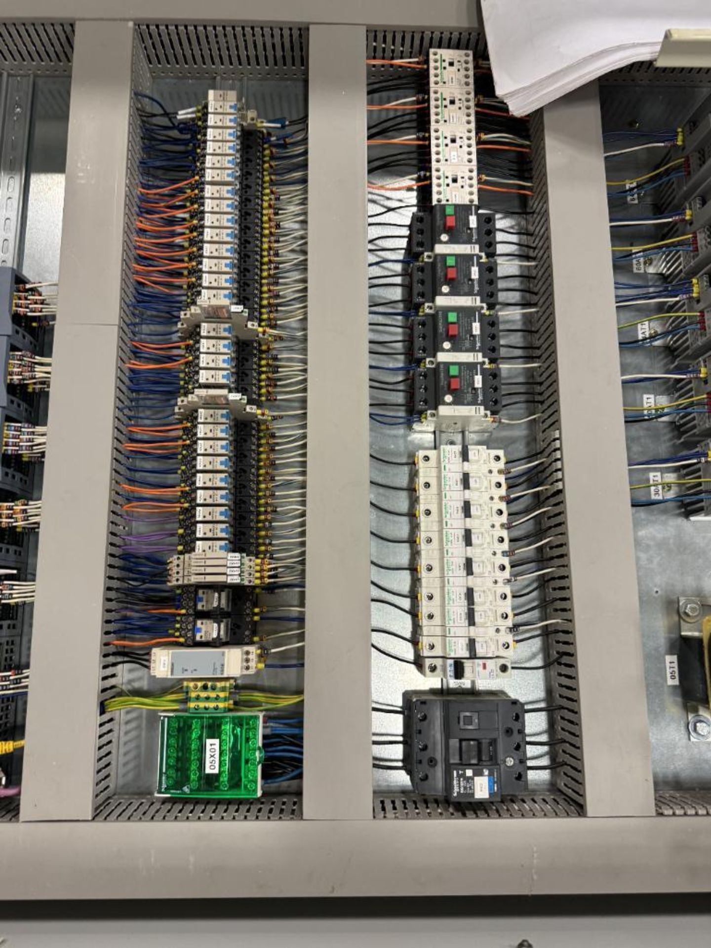 Lot Of (3) Control Panels & (1) New Enclosure. With Siemens Simatic ...