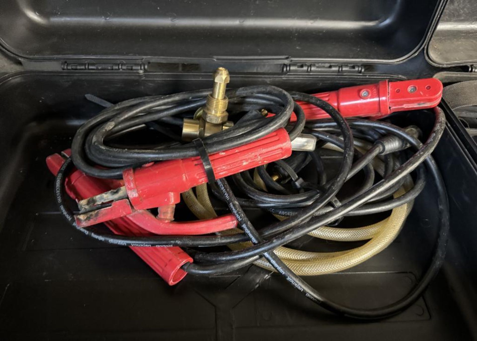 Lot Consisting Of: Everlast Powerarc 160 STH DC Tig Welding Parts Machine, misc. hoses, cords, cases - Image 4 of 7