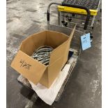 Lot Consisting Of: (1) Cart, (1) Box Of Turnbuckles & Wire Cable.