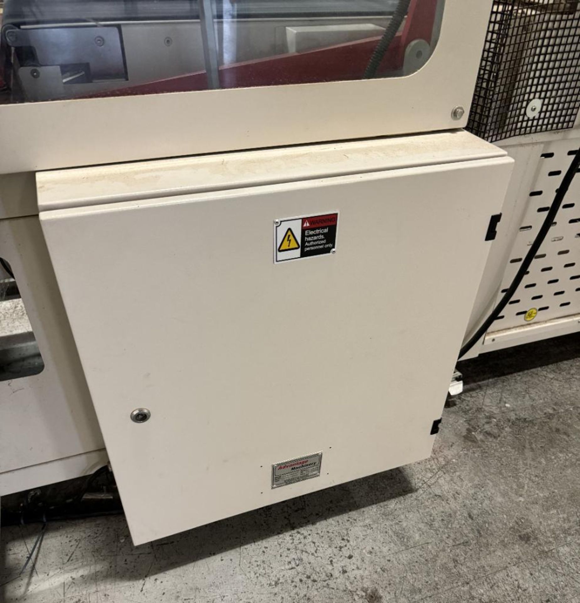 Advantage Machinery L-728 L-Bar Sealing Machine, Serial# 19-001156B, Built 2019. With belted conveyo - Image 11 of 18