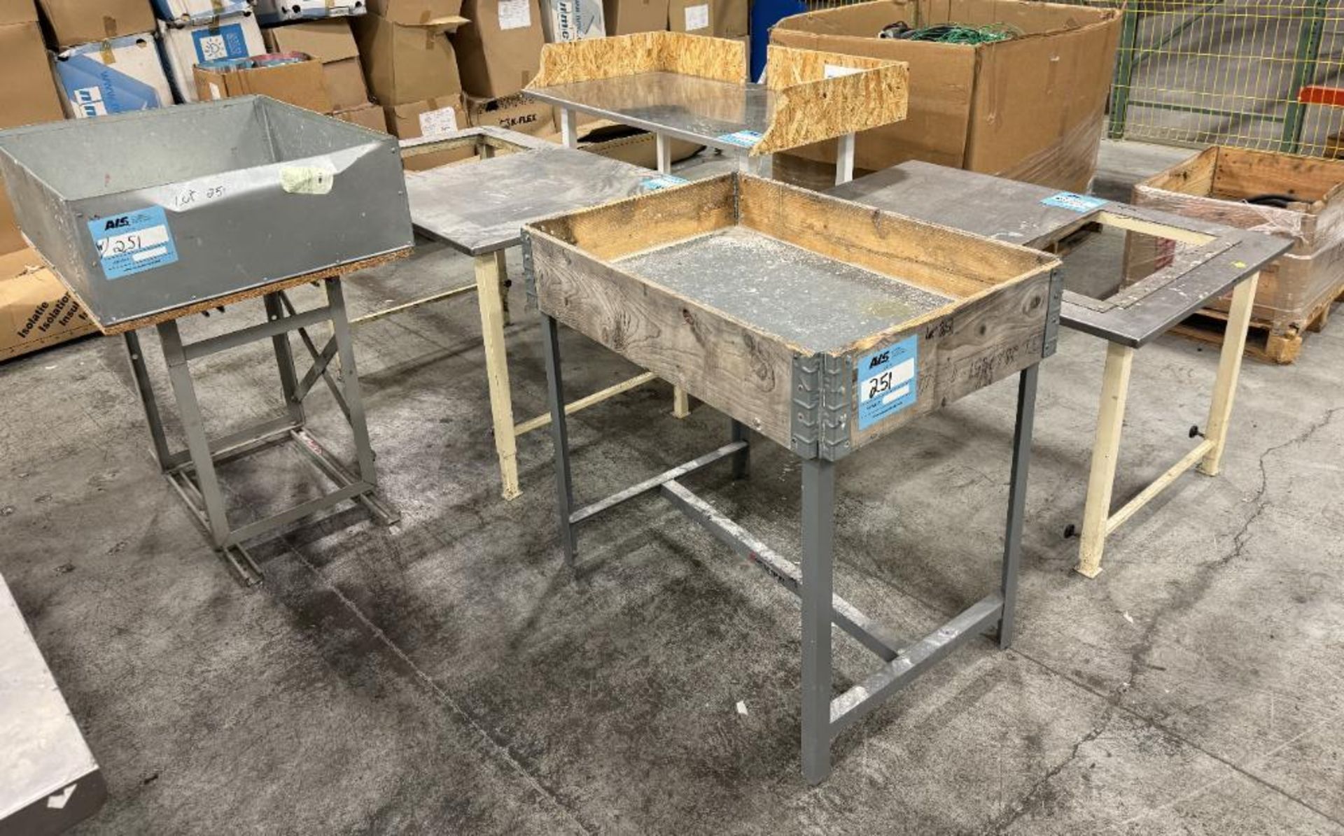 Lot Of (5) Misc. Tables.