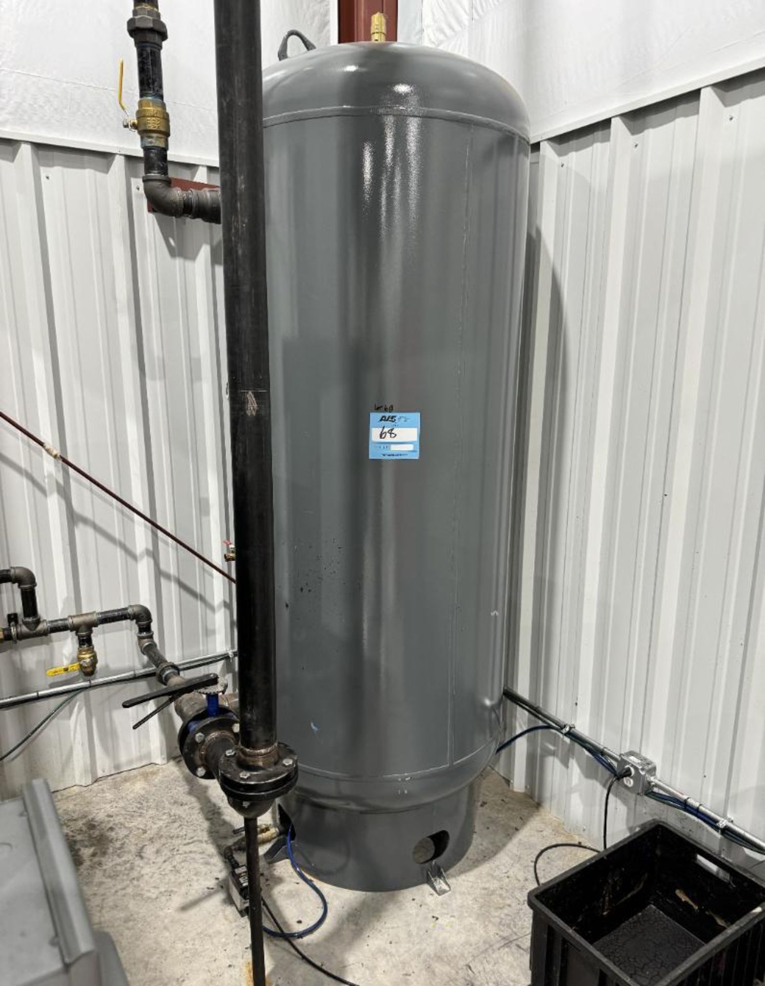 Samuel Pressure Vessel Approximate 350 Gallon Air Receiving Tank. Rated 165 psi at 400 degrees F. Na - Image 2 of 3