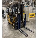 Caterpillar Approximate 6000 Pound LP Forklift, Model 2C6000, Serial# AT83F40250. UL Classified, app
