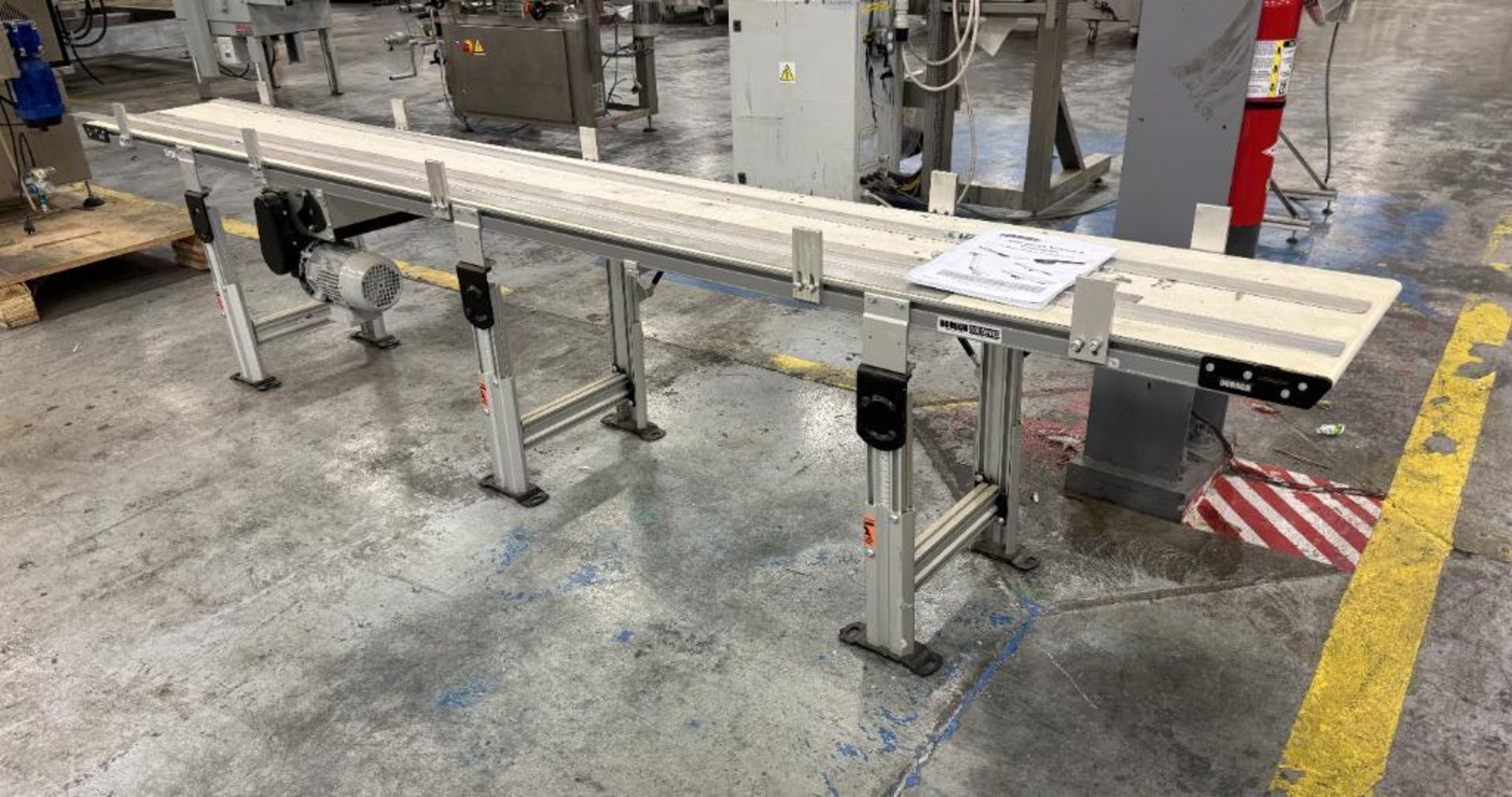 Lot Of (3) Conveyors. With Profilex tabletop, Profilex roller, Dorner belt. - Image 10 of 12