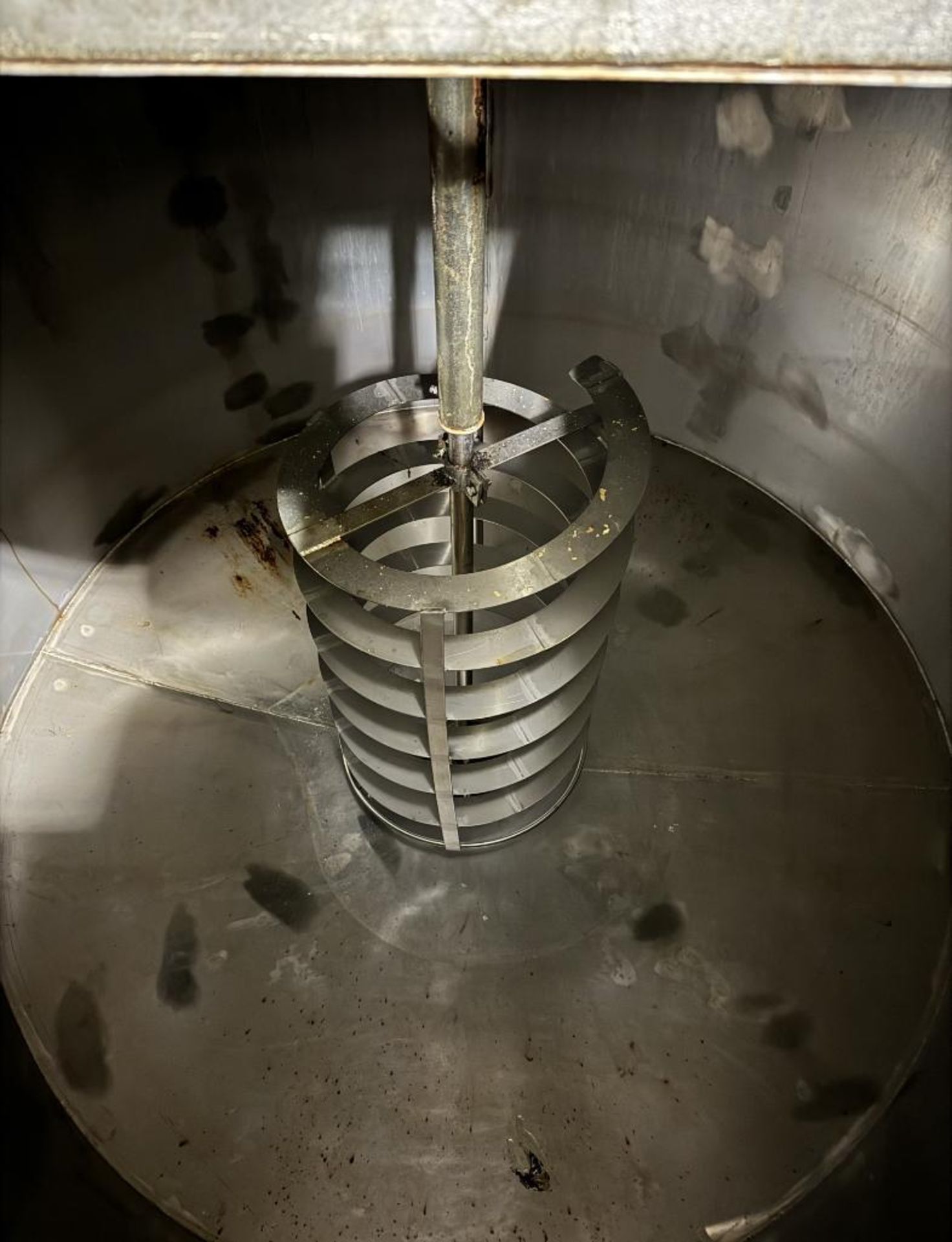 Approximate 750 Gallon Stainless Steel Jacketed Mix Tank. Approximate 66" diameter x 50" straight si - Image 6 of 9