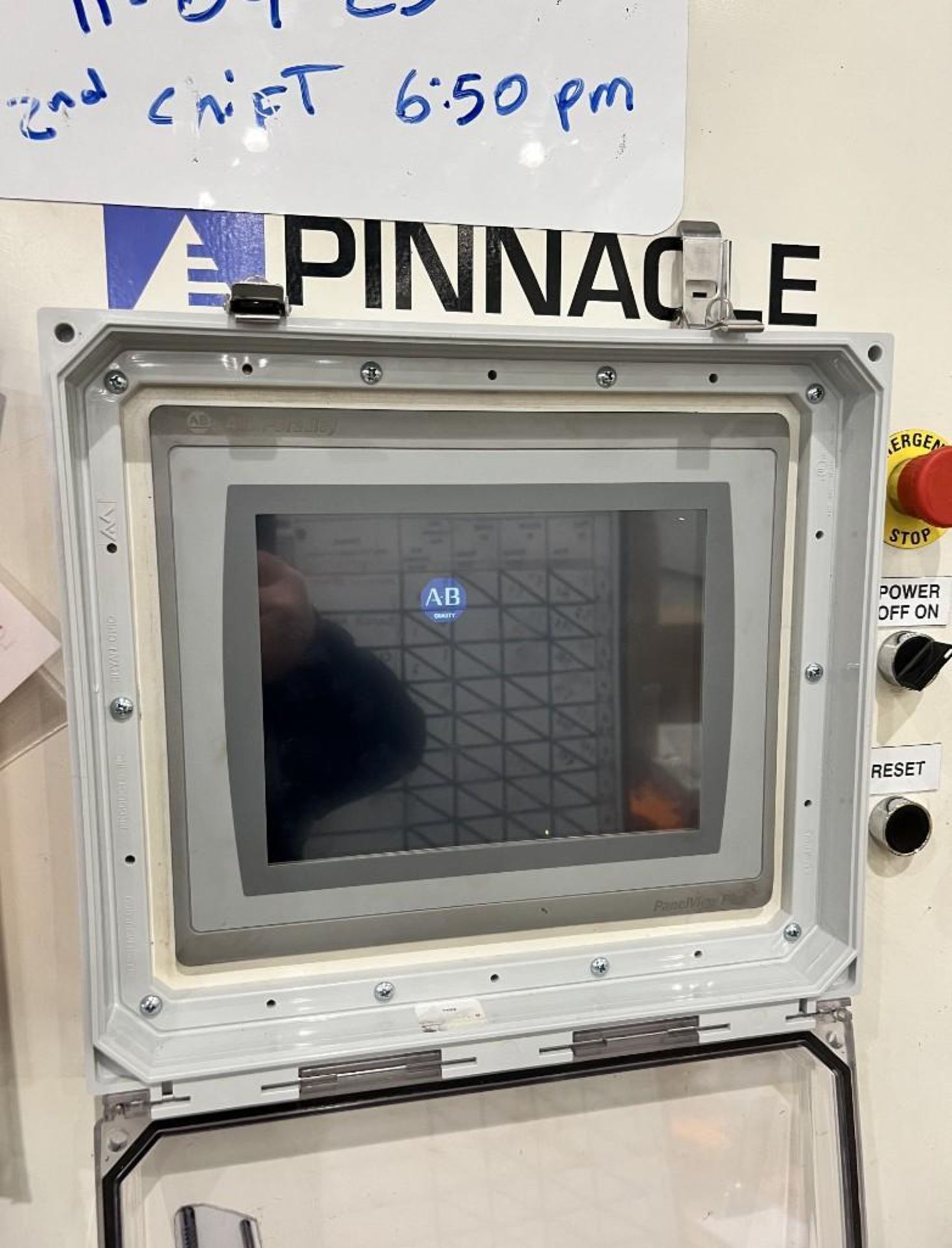 Pinnacle 48" VSR Unwind-Slitter-Rewinder. With panel. - Image 17 of 19