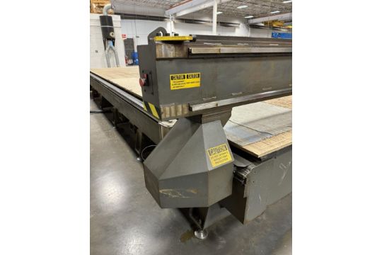 MultiCam 5000 Series CNC Router, Serial# 5-409-R-04844. With operator panel, control panel, (2) blow - Image 10 of 32