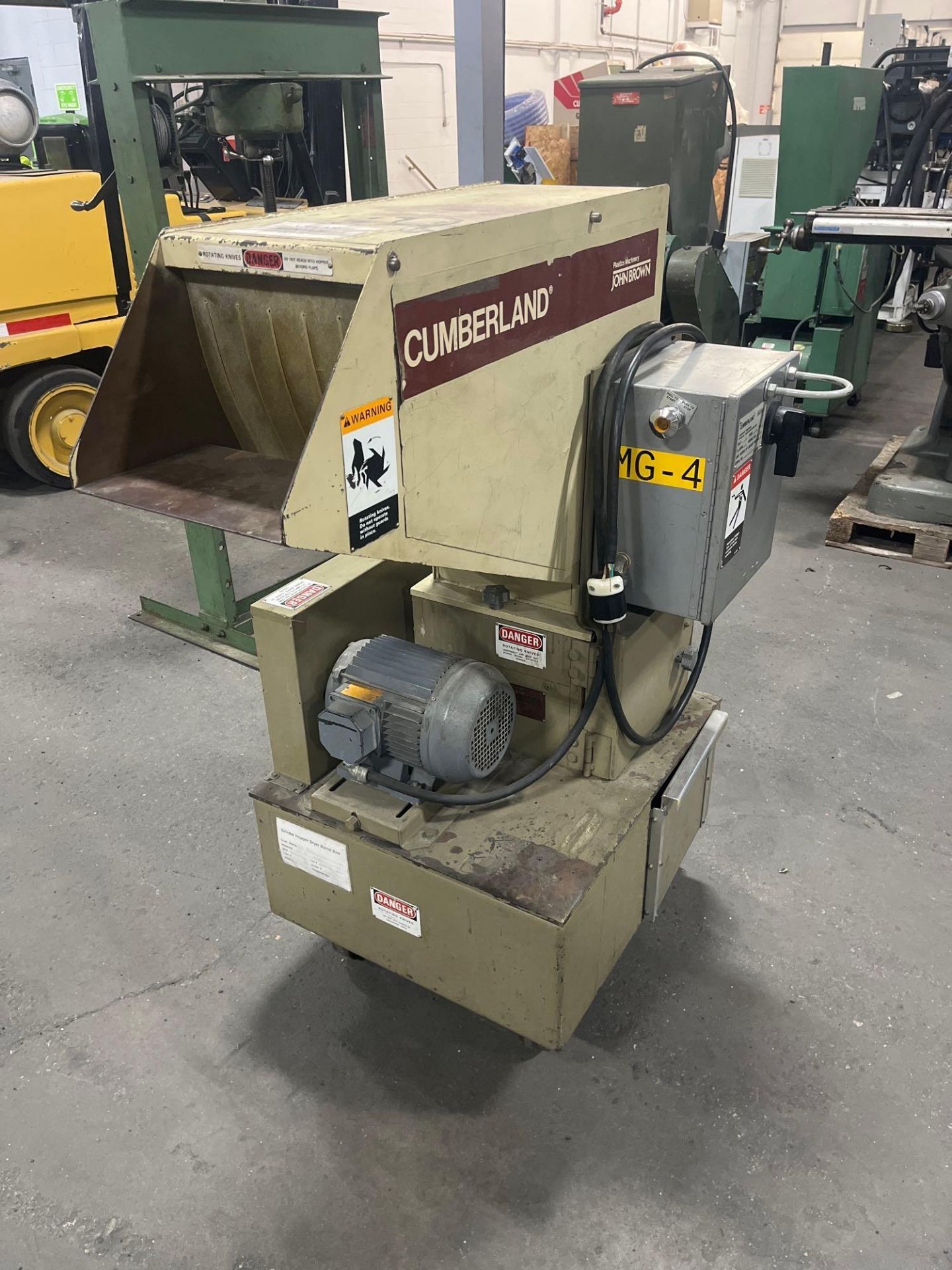 Cumberland 4 HP Granulator