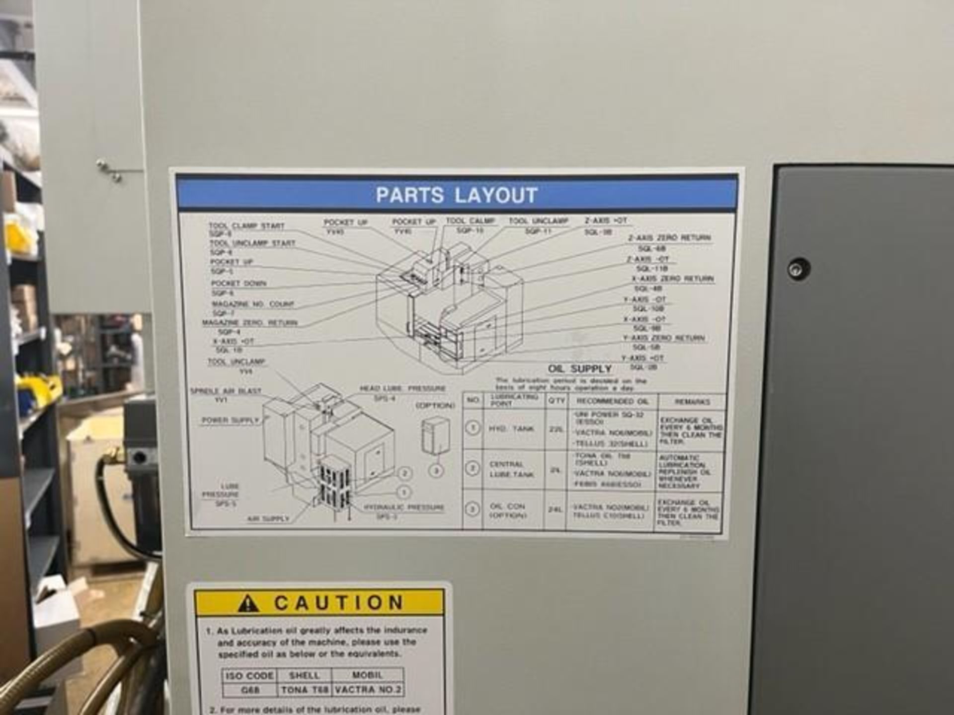 Hyundai-Kia Model VX-400 Vertical Machining Center - Image 9 of 10