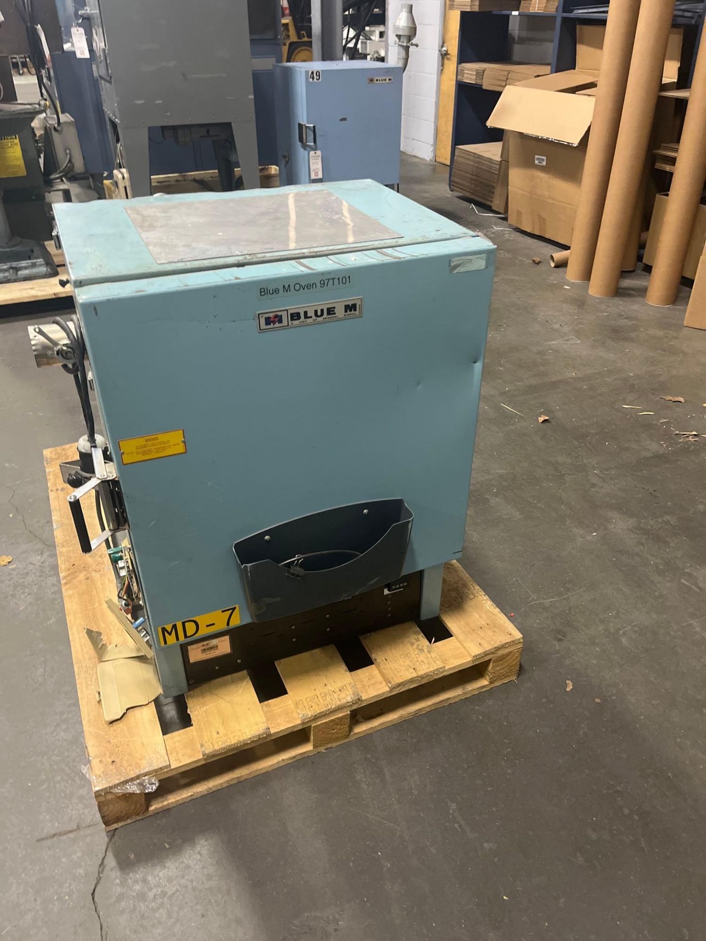 Blue M test oven model ESP-4006–5 serial number ESP–719 230 volt ...