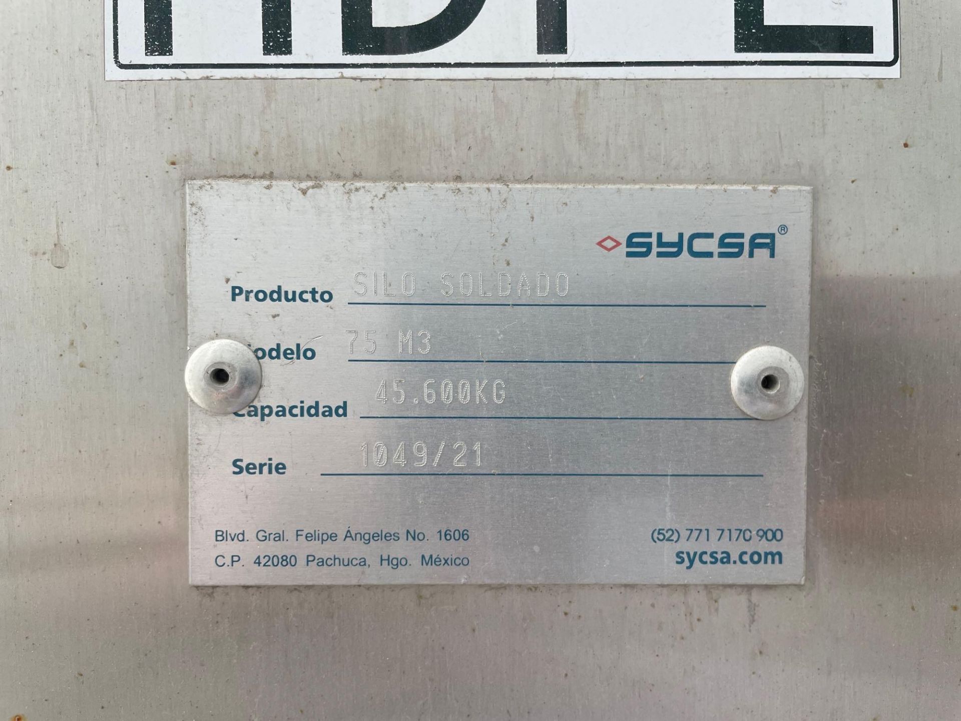 (2021) Sycsa Material Silo - Image 2 of 8