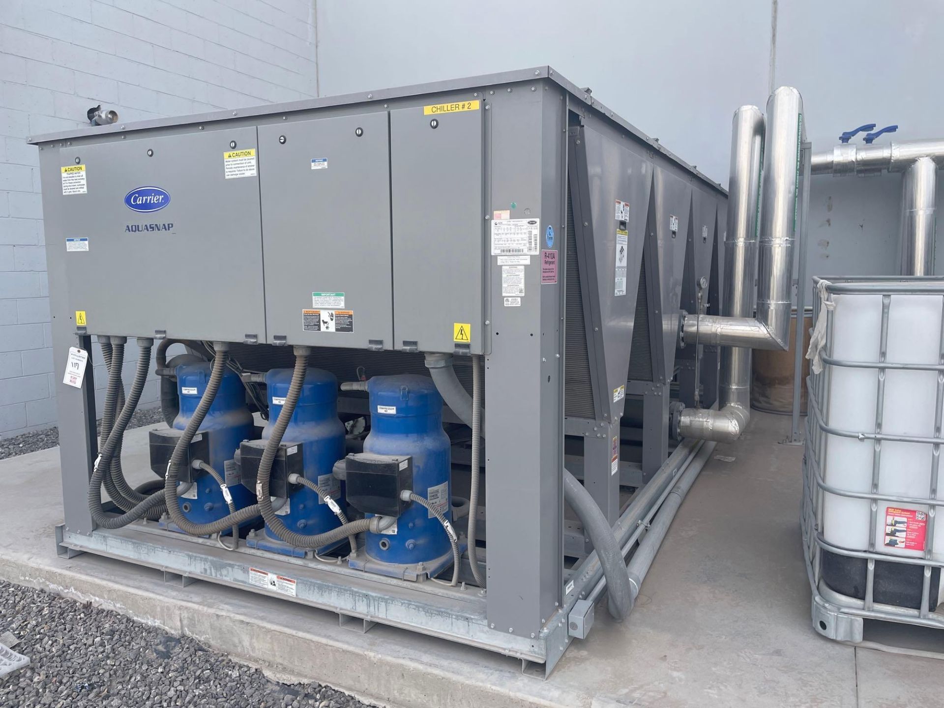 (2021) Carrier 100 Ton Outdoor Chiller