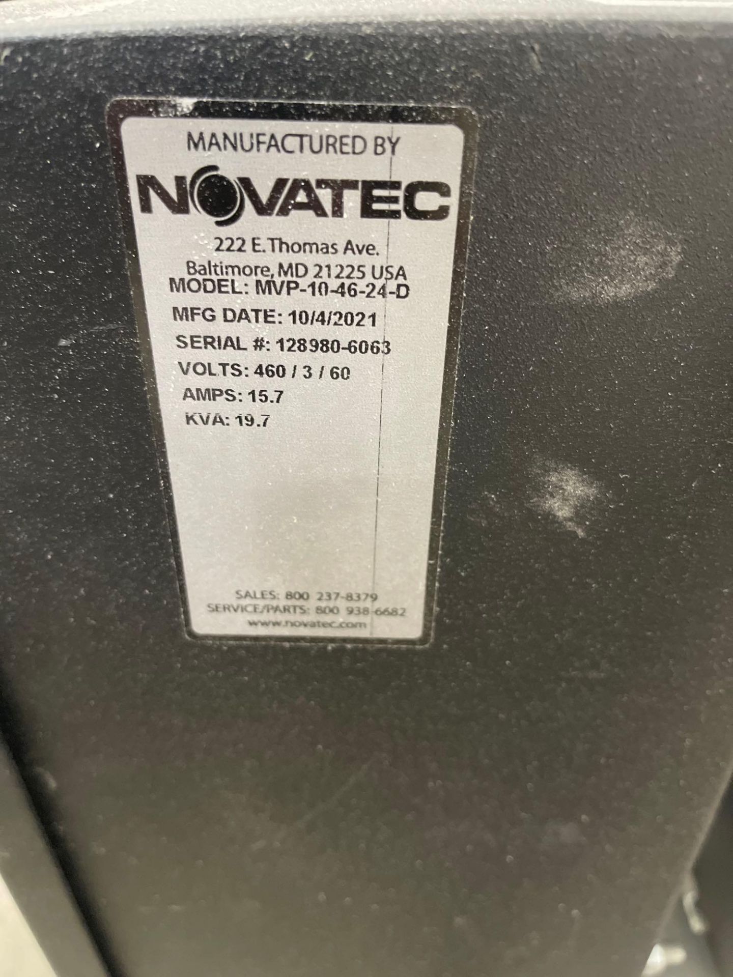 (2021) Novatec Blower with Dust Collector - Image 8 of 11