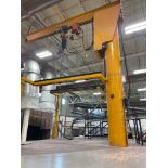 Spanco 3 Ton Floor Mounted JIB Crane