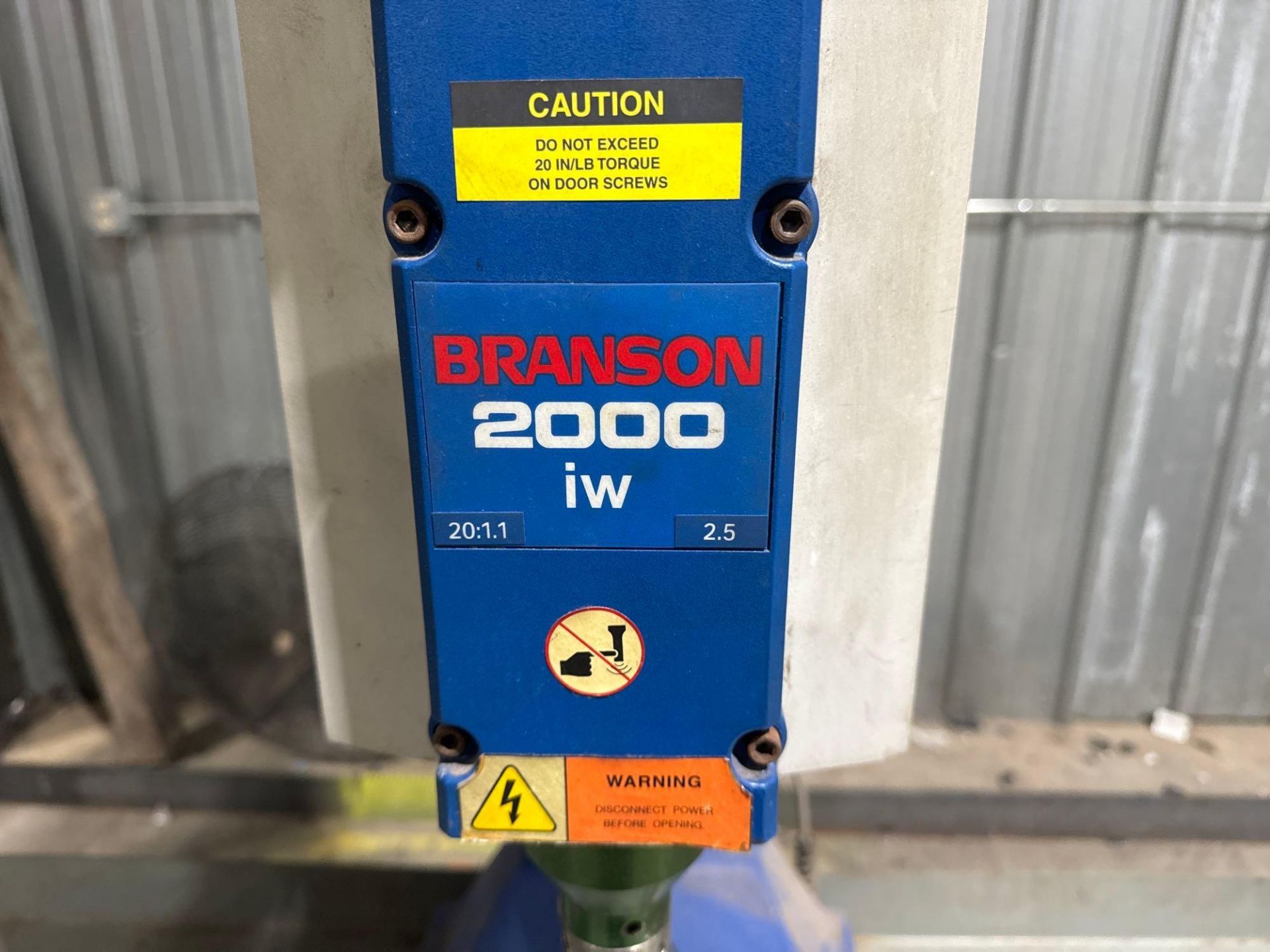 Branson 2000IW Integrated Welder - Image 3 of 4