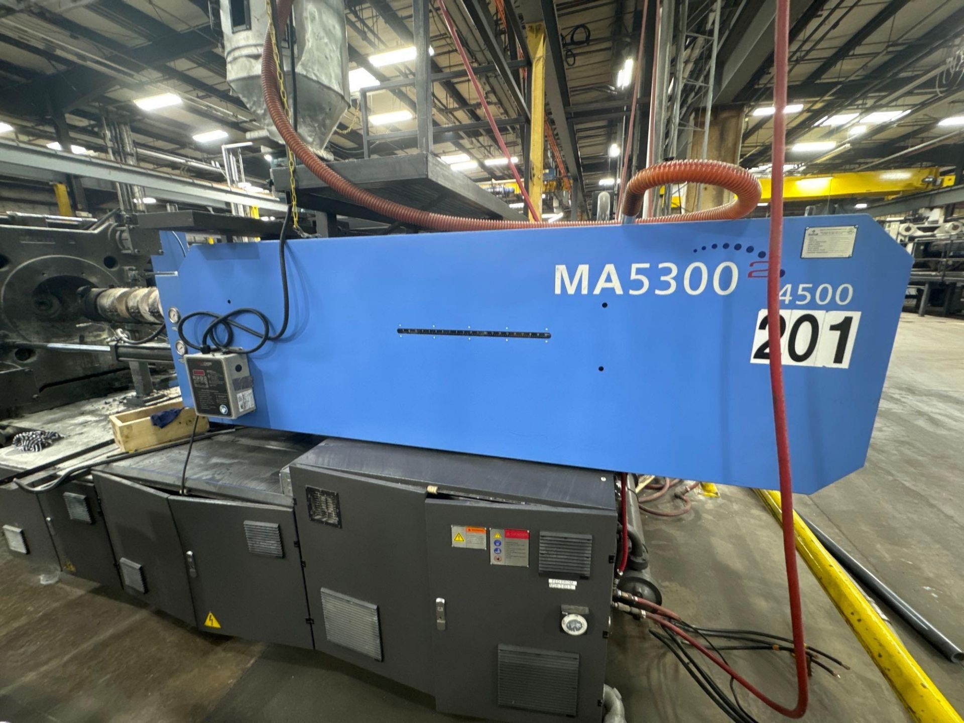 (2013) Haitian 596 Ton, 89.7 oz. Injection Molding Machine