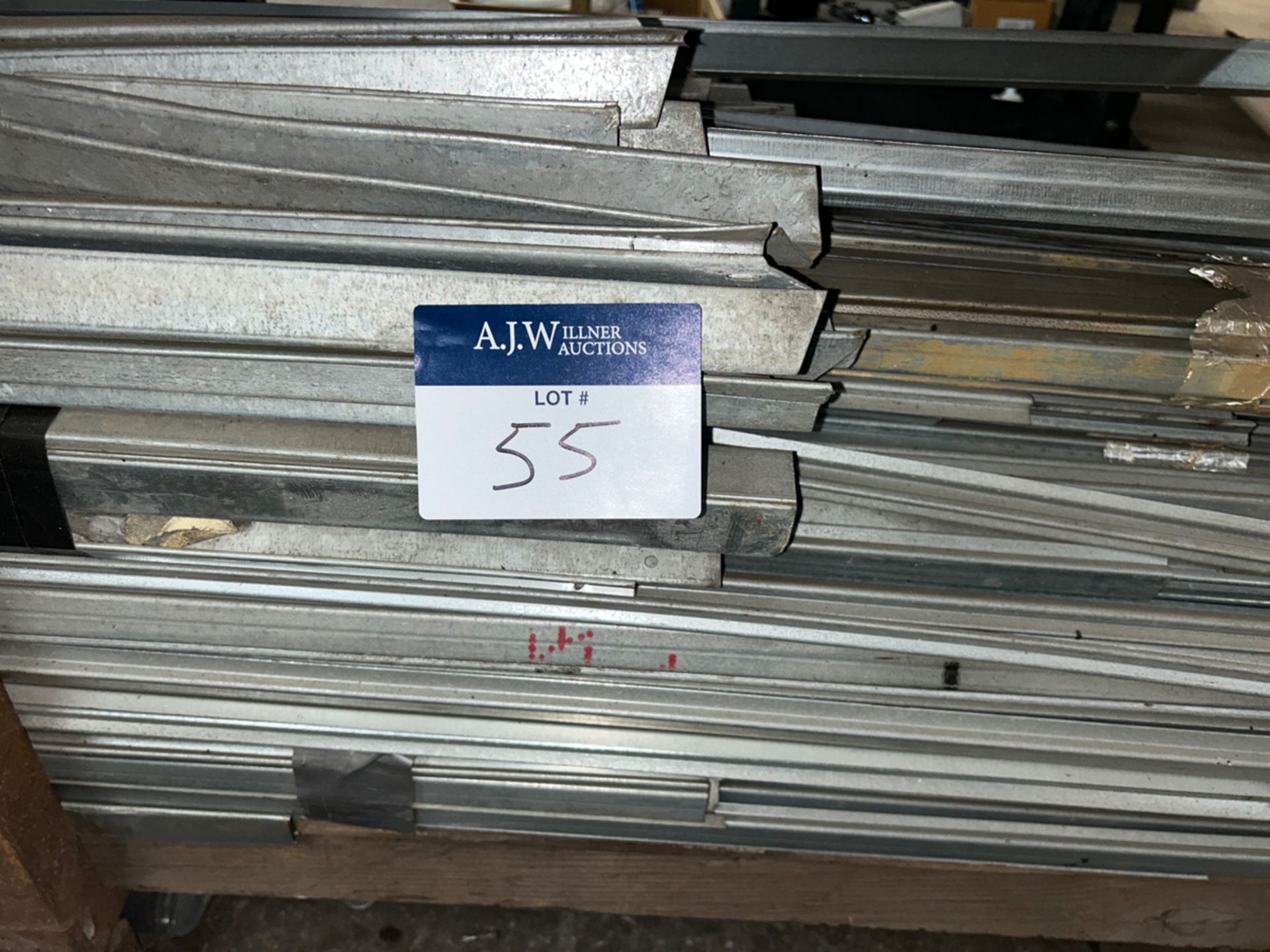 A Group of Ass't Galvanized Steel Extrusions - Image 3 of 3