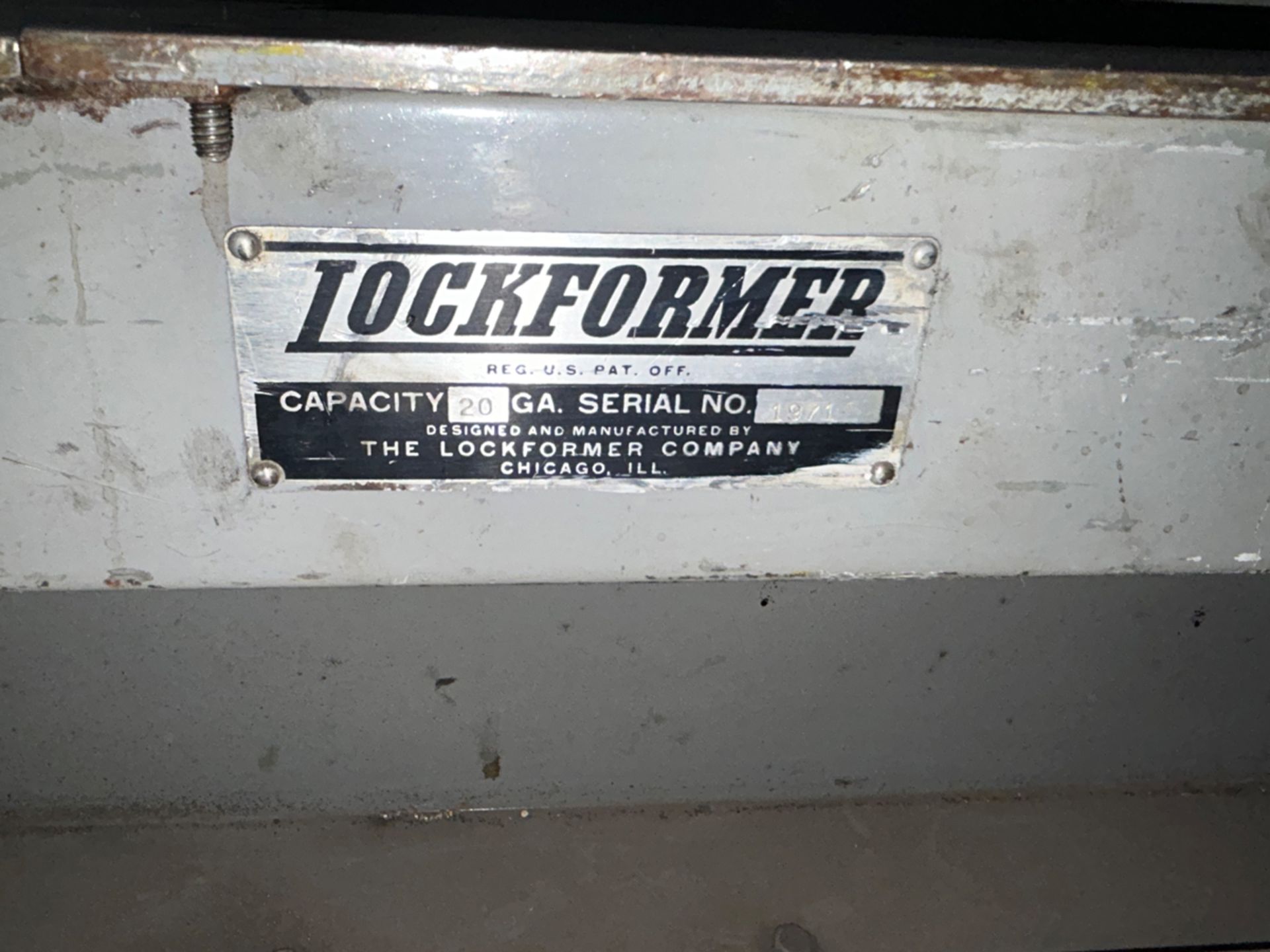 Lockformer 20Ga. Pittsburgh Machine - Bild 3 aus 3