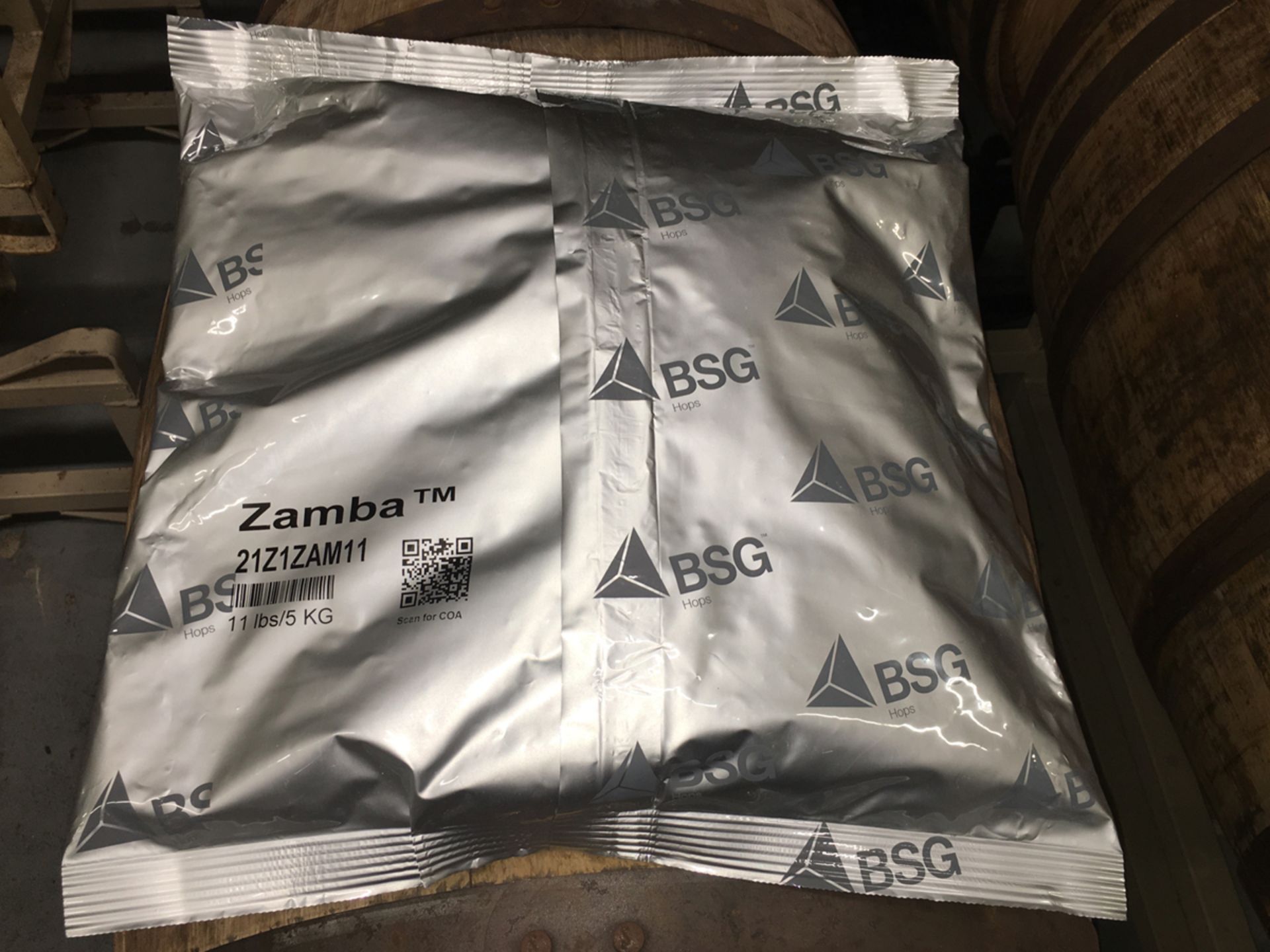 [each]11 lbs Bags of Zamba, 21Z1ZAM11, Hops - Image 2 of 3