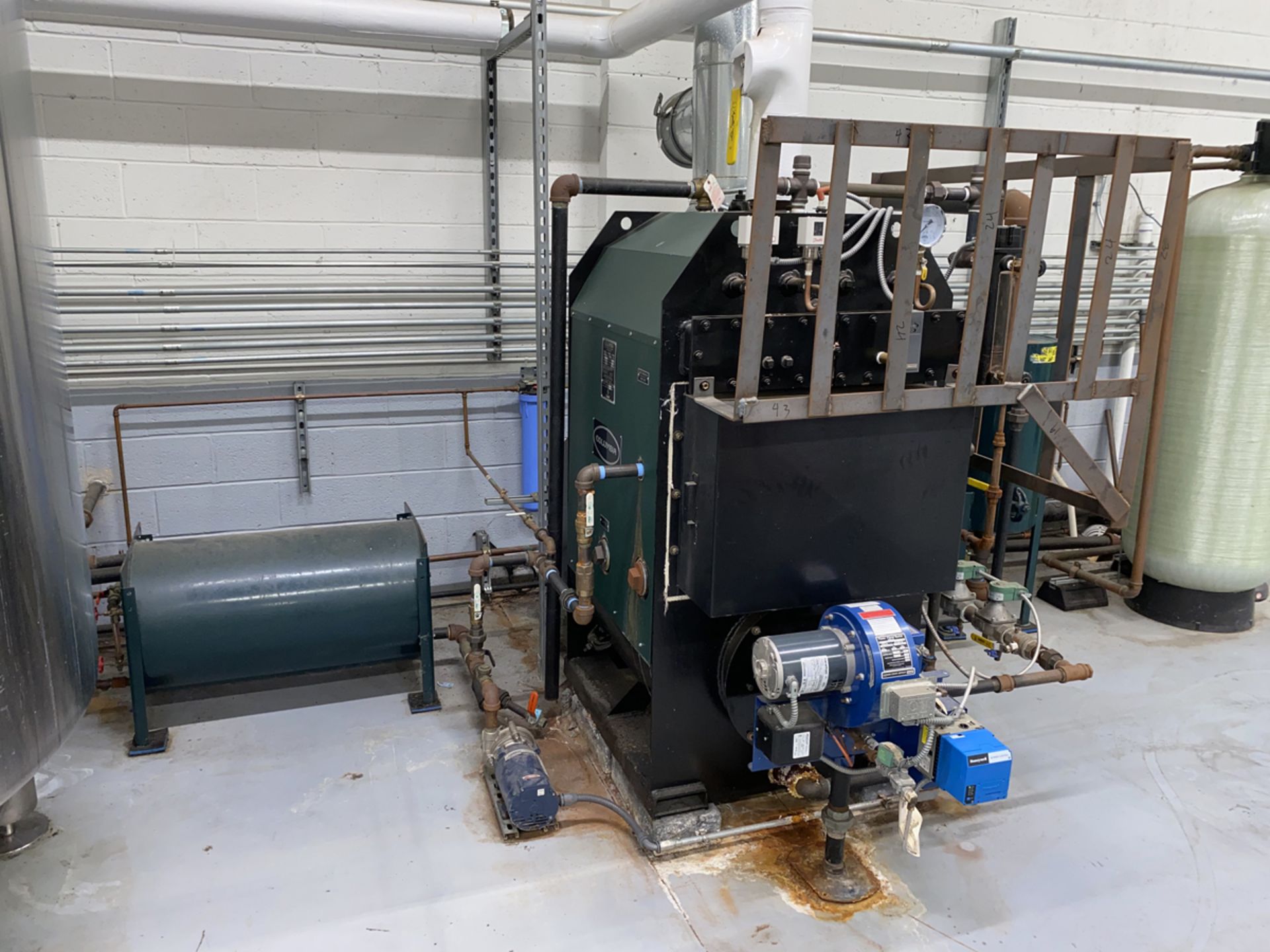 Columbia Boiler 20HP, 2" Tube Boiler, Steam Trim, Natural Gas