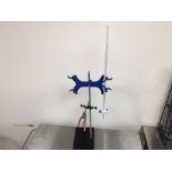 Pipe Clamp Stand Equipped With Titration Buret
