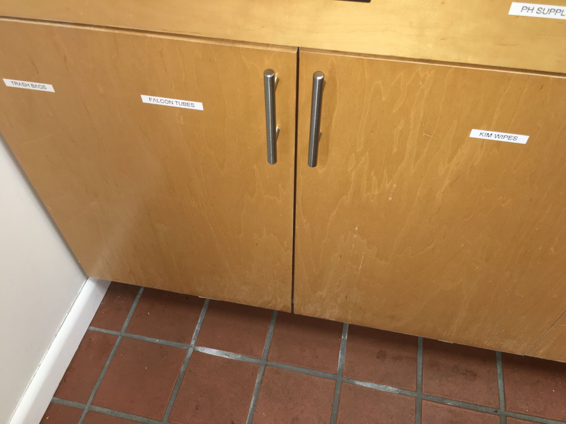 A group of Ass't Lab Supplies in LOWER Cabinets - Image 4 of 9