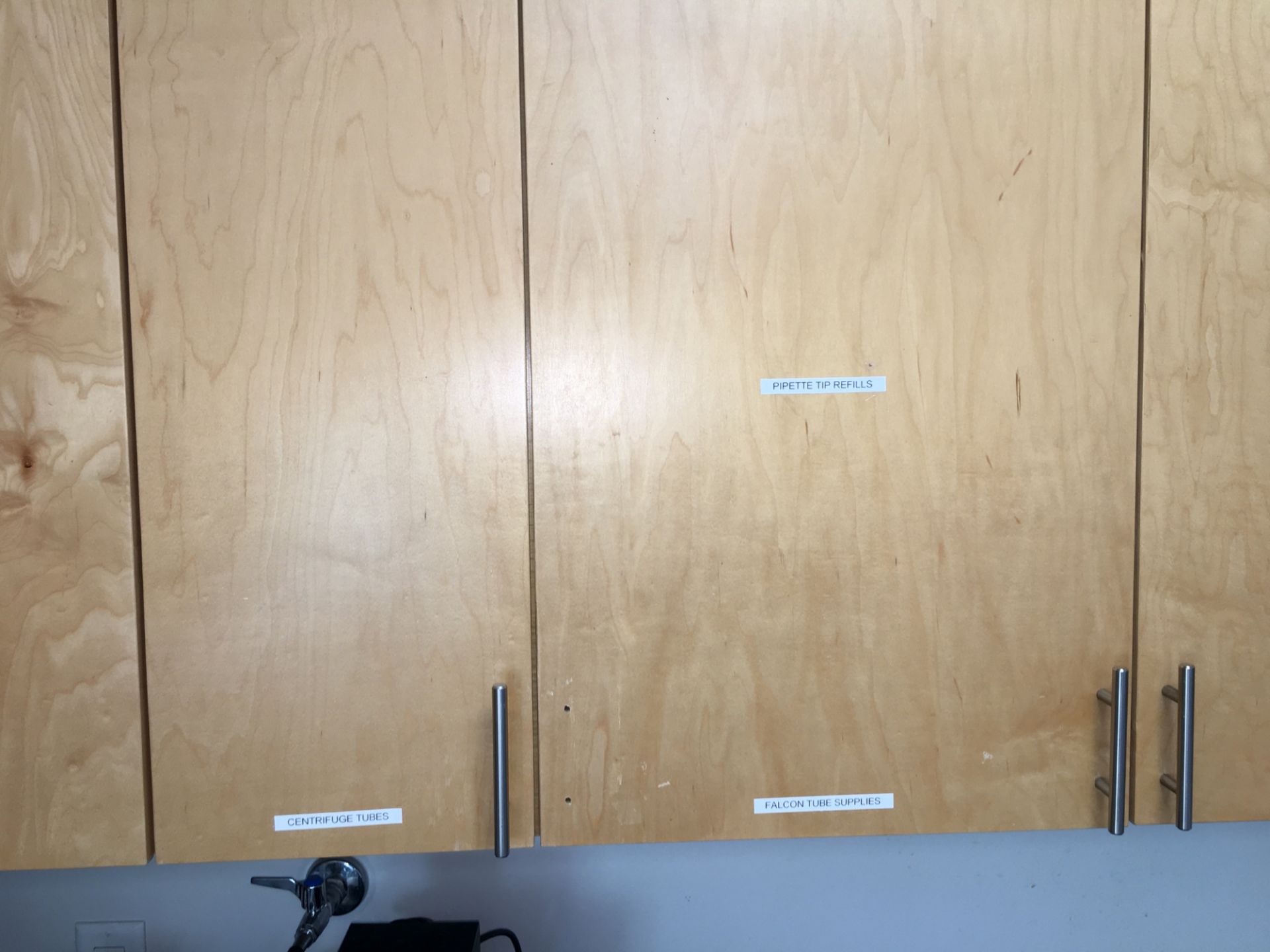 A group of Ass't Lab Supplies in UPPER Cabinets - Image 16 of 33